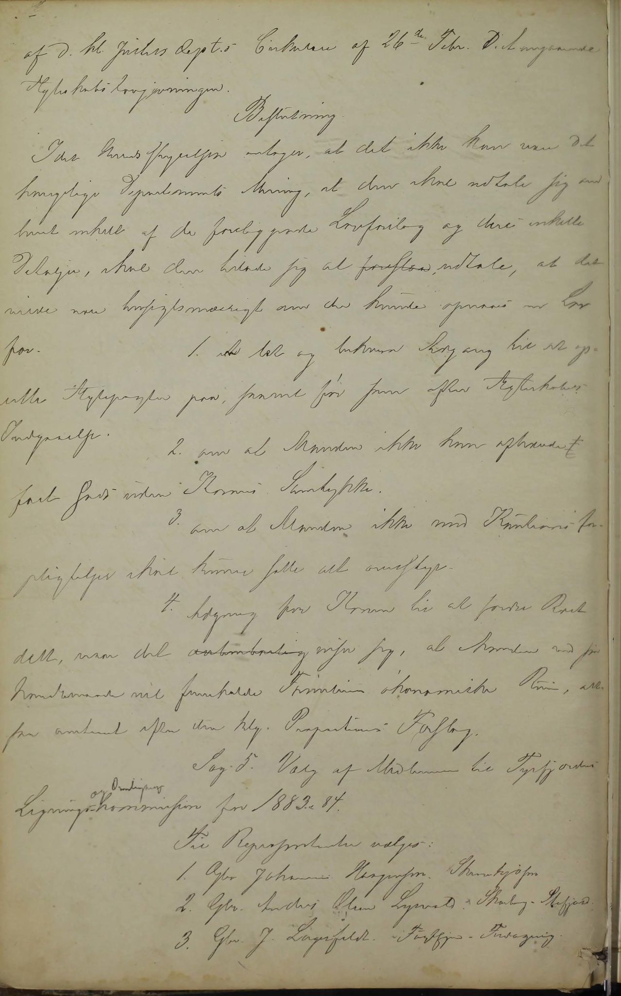 Tysfjord kommune. Formannskapet, AIN/K-18500.150/100/L0001: Forhandlingsprotokoll for Tysfjordens formandskab, 1869-1895