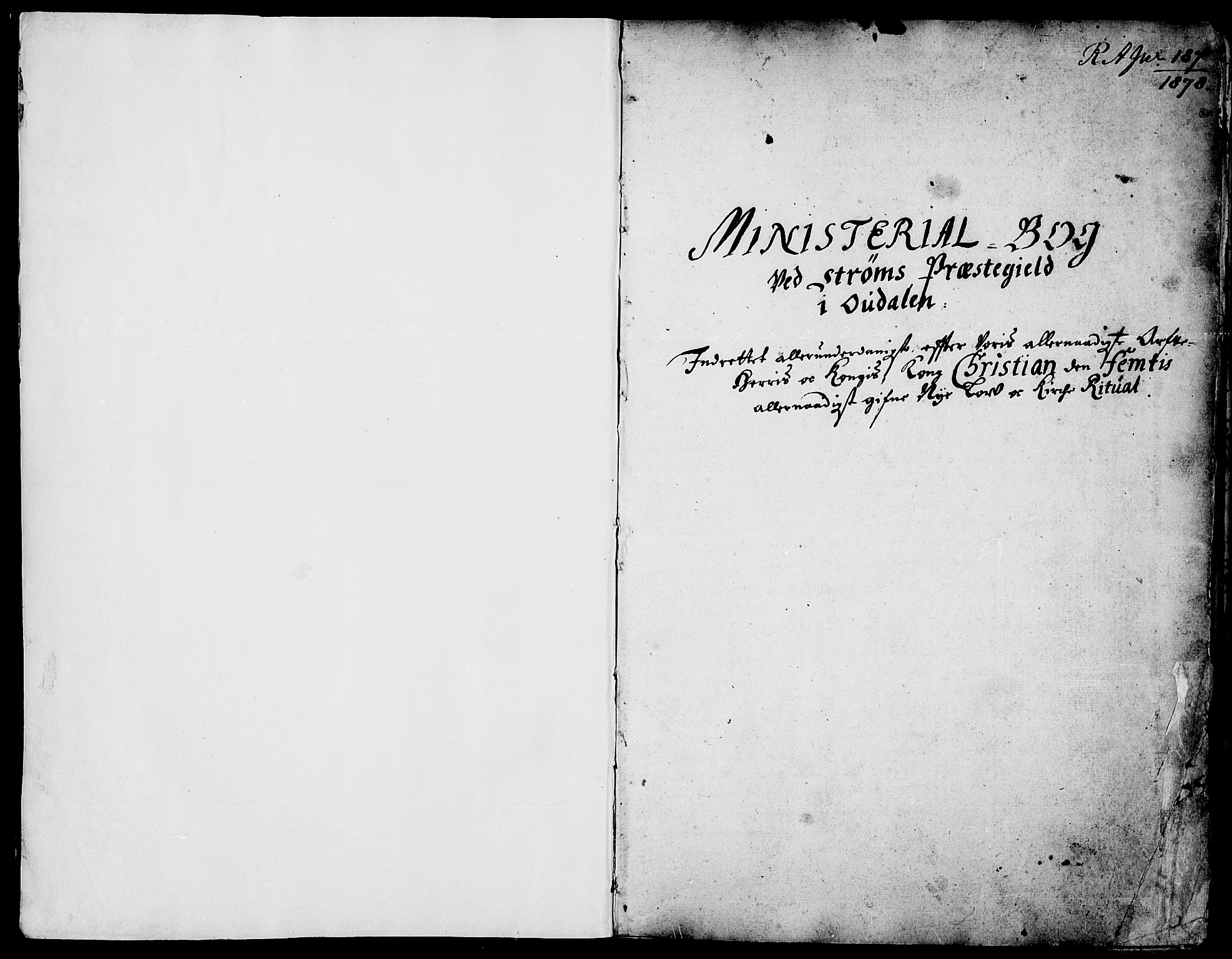 Strøm-Odalen prestekontor, AV/SAH-PREST-028/H/Ha/Haa/L0001: Parish register (official) no. 1, 1689-1715