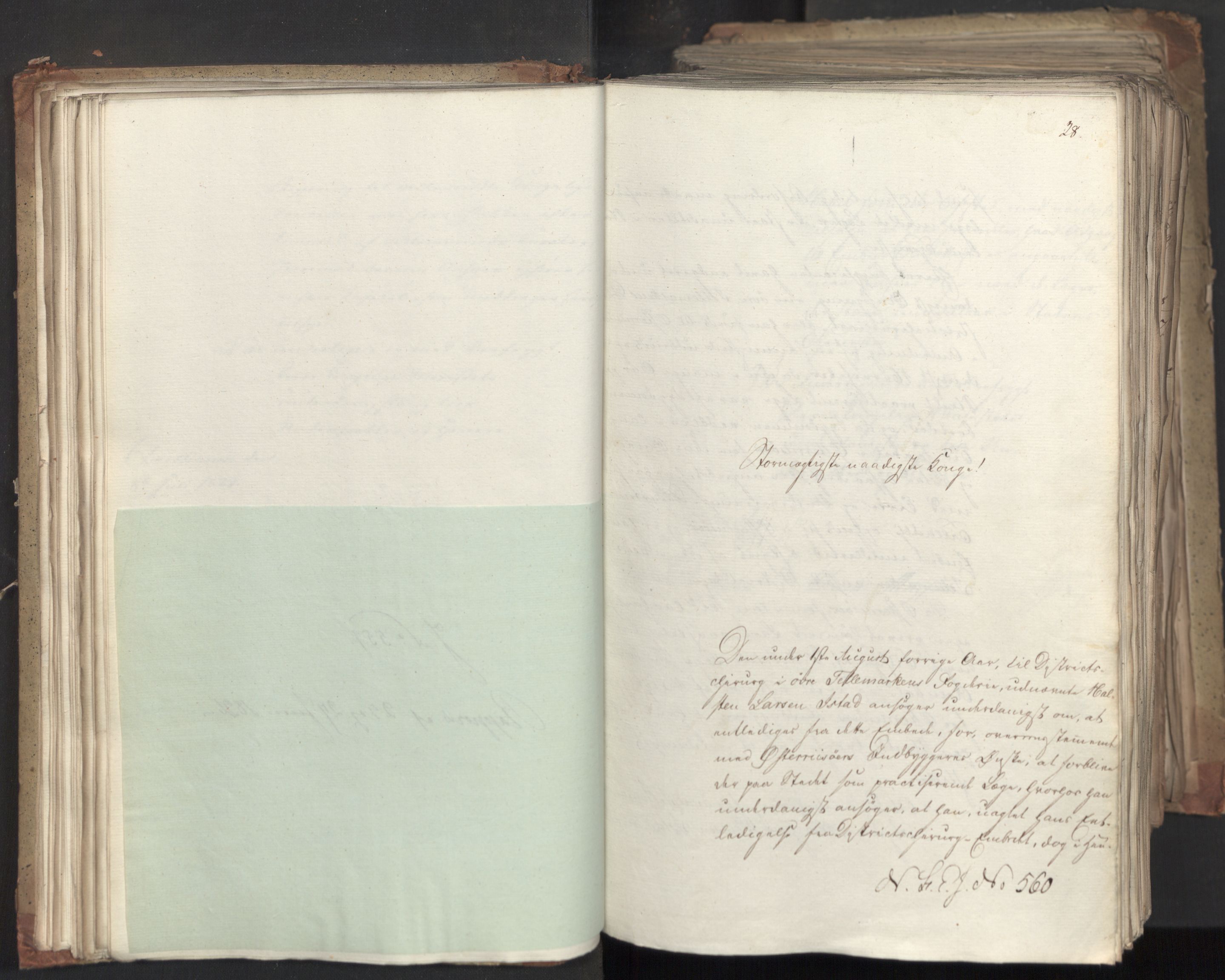 Statsrådsavdelingen i Stockholm, AV/RA-S-1003/D/Da/L0035: Regjeringsinnstillinger nr. 541-840, 1823, p. 50