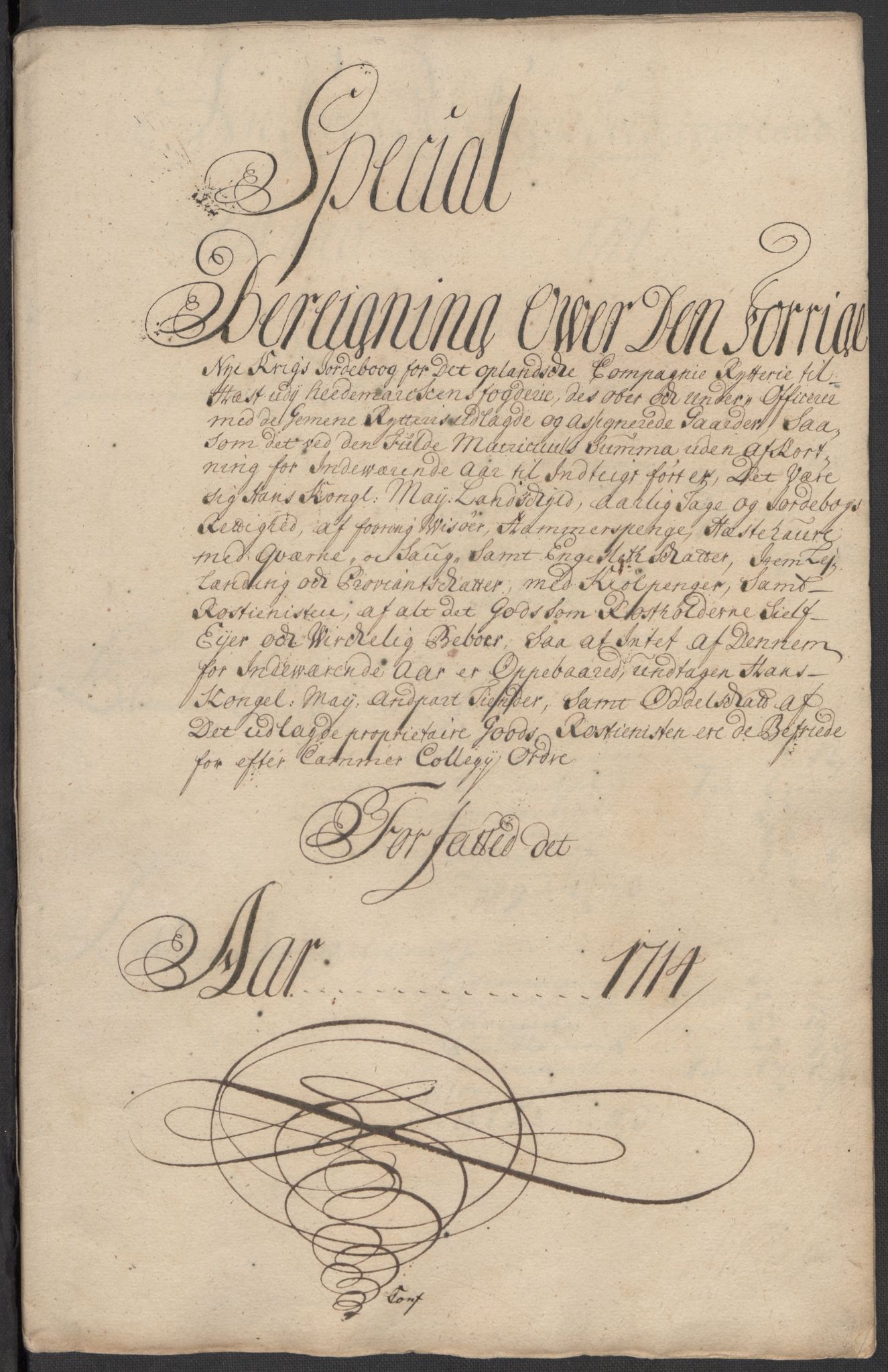 Rentekammeret inntil 1814, Reviderte regnskaper, Fogderegnskap, RA/EA-4092/R16/L1051: Fogderegnskap Hedmark, 1714, p. 261