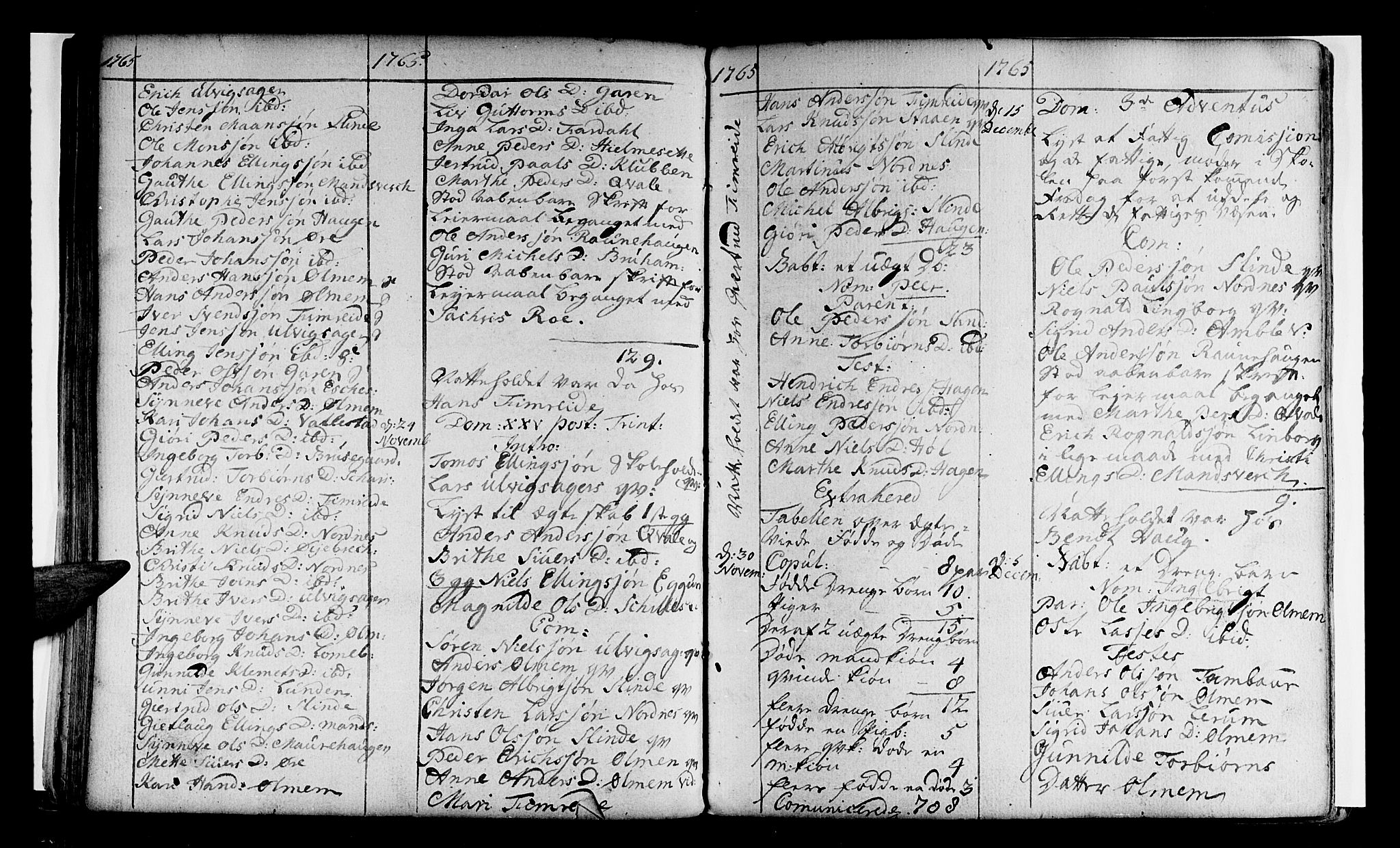 Sogndal sokneprestembete, AV/SAB-A-81301/H/Haa/Haaa/L0004: Parish register (official) no. A 4, 1747-1782