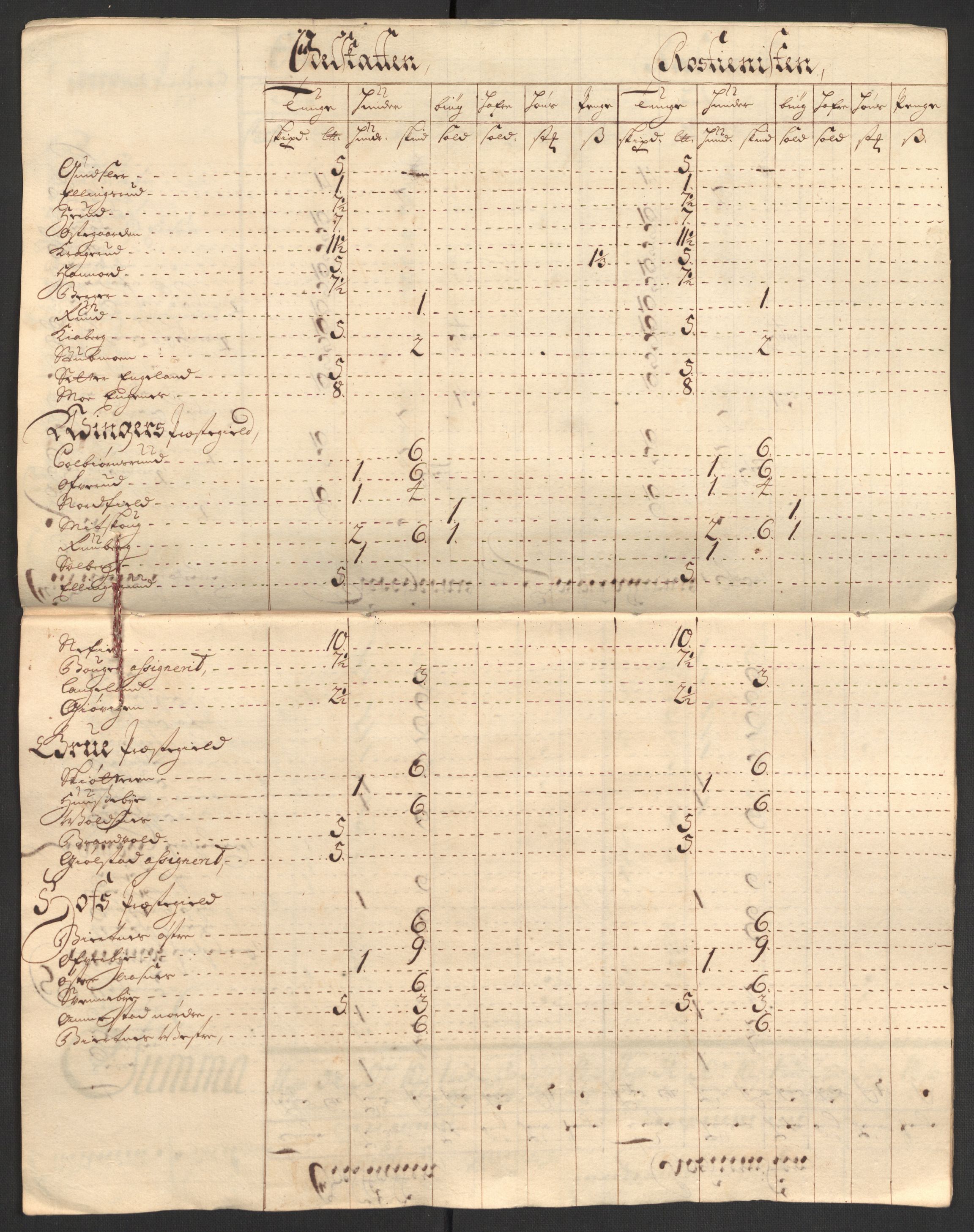 Rentekammeret inntil 1814, Reviderte regnskaper, Fogderegnskap, RA/EA-4092/R13/L0844: Fogderegnskap Solør, Odal og Østerdal, 1707, p. 208