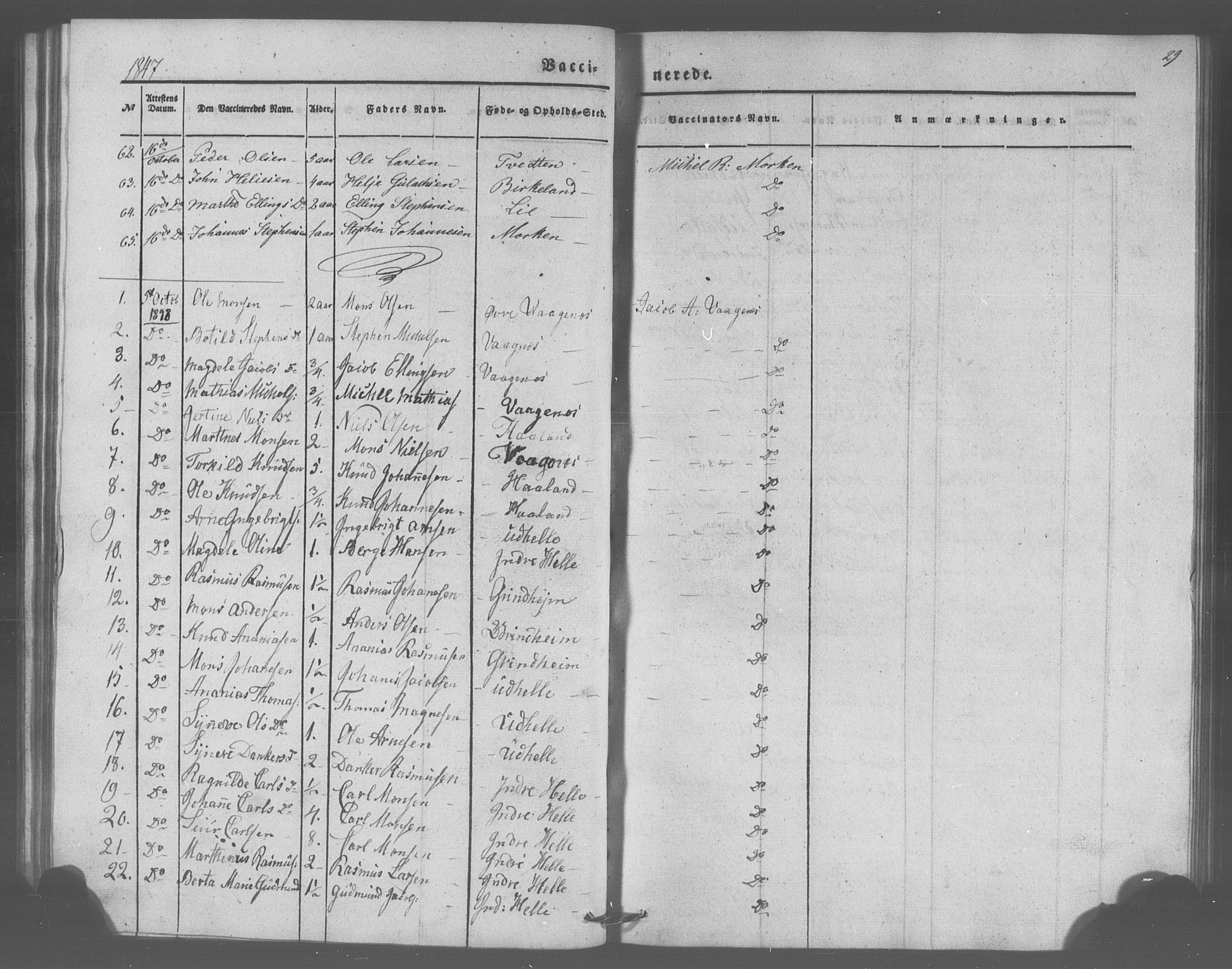 Manger sokneprestembete, SAB/A-76801/H/Haa: Parish register (official) no. A 10, 1844-1859, p. 29