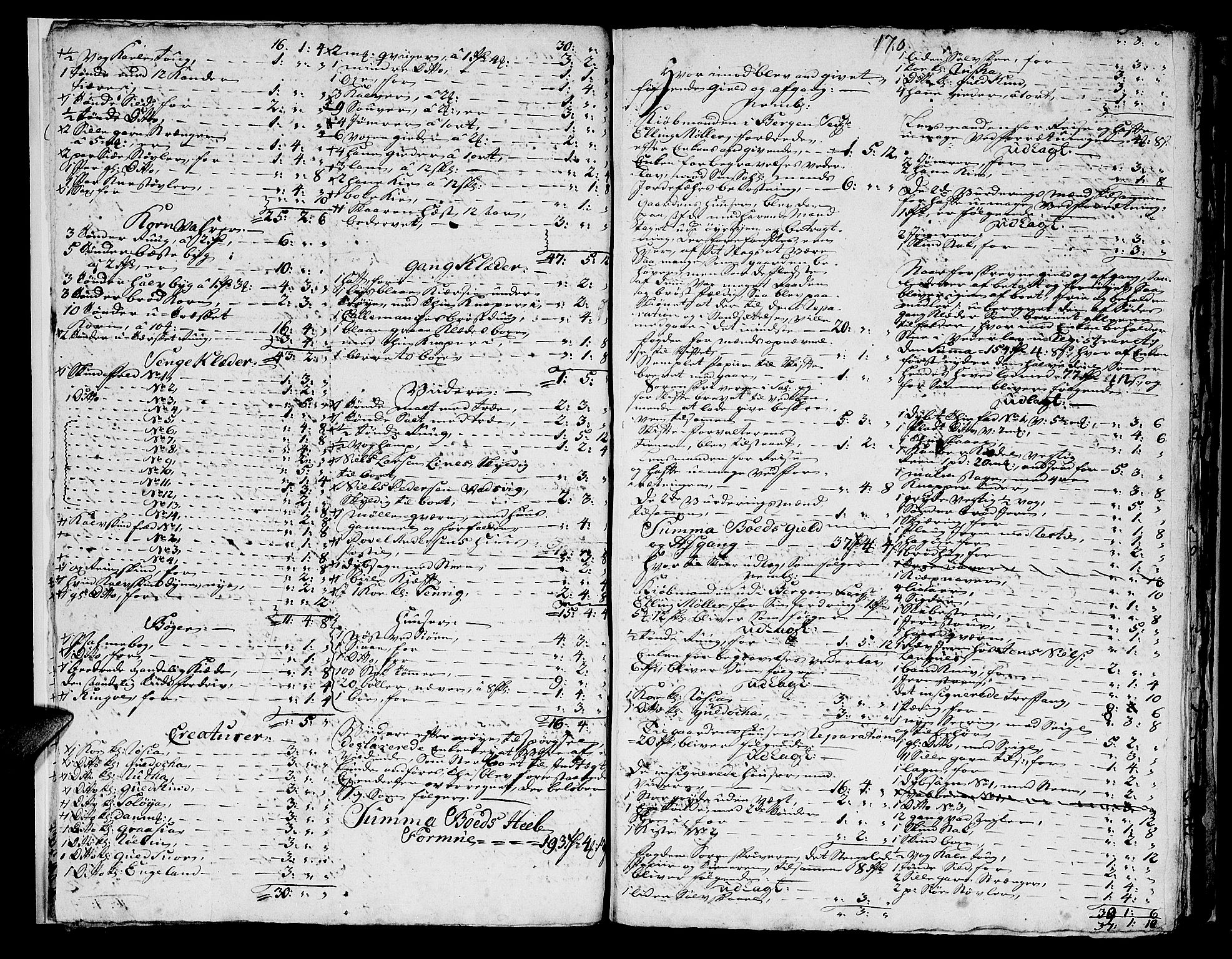 Helgeland sorenskriveri, AV/SAT-A-0004/3/3A/L0051: Konseptprotokoll 36, 1762, p. 169b-170a