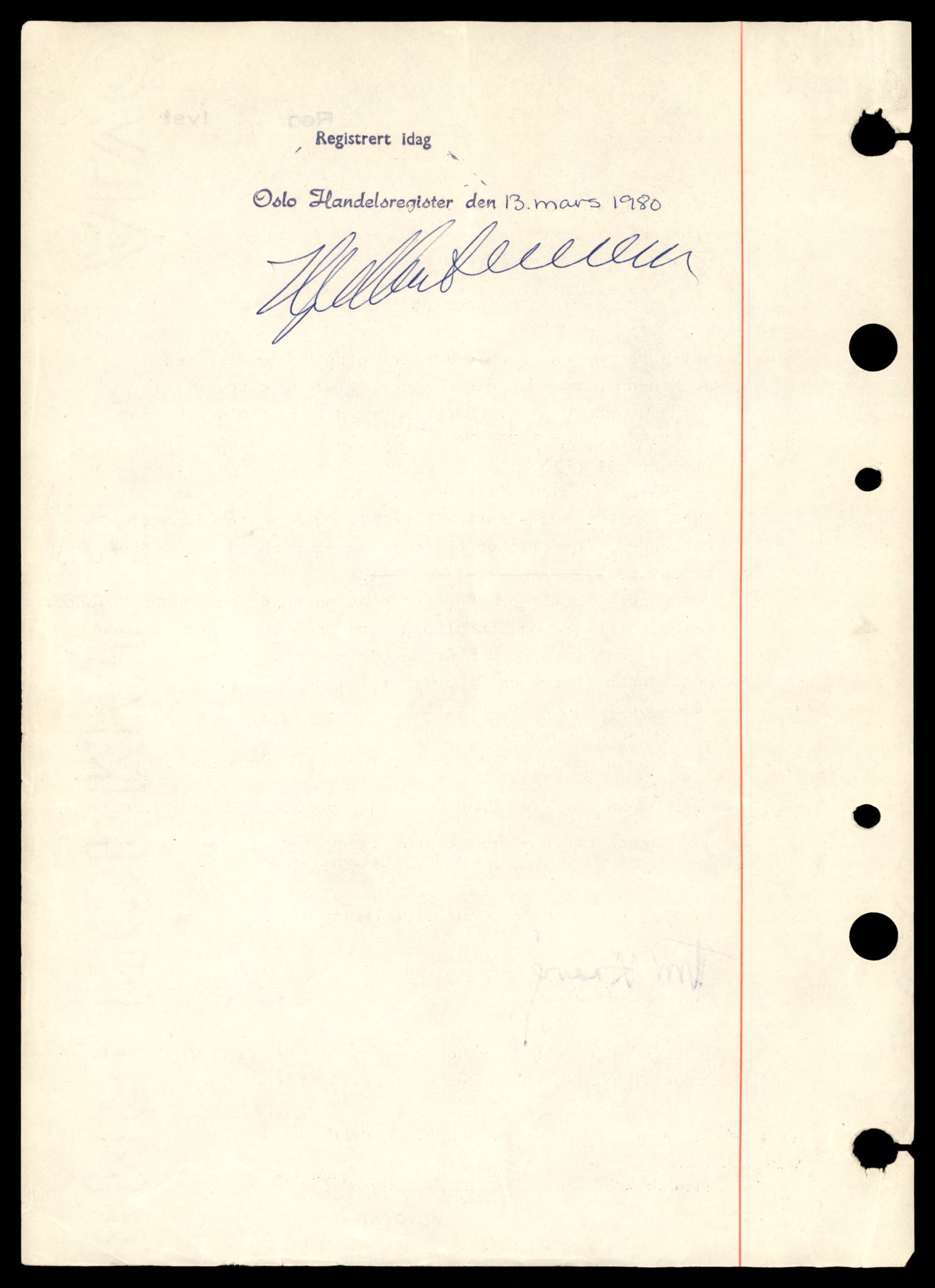 Oslo byfogd, Handelsregisteret, AV/SAT-A-10867/G/Gb/Gba/L0181: Aksjeselskap, Sub-Sv, 1944-1990