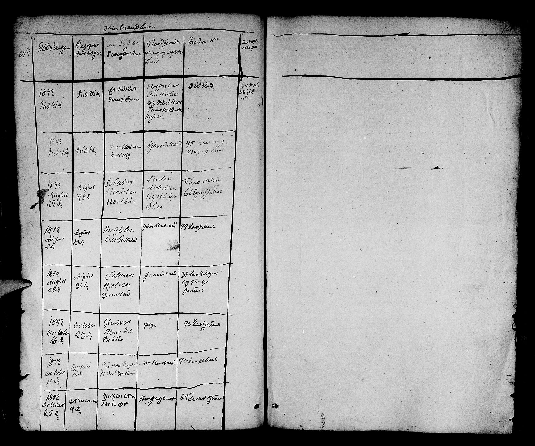 Fana Sokneprestembete, SAB/A-75101/H/Hab/Habb/L0001: Parish register (copy) no. B 1, 1837-1855, p. 165