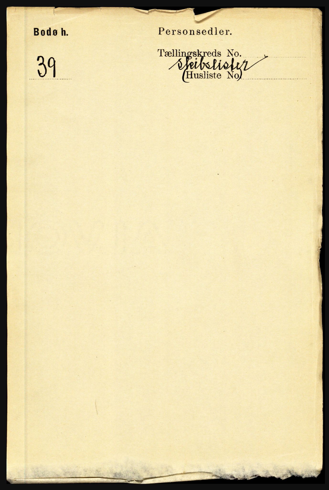 RA, 1891 census for 1843 Bodø, 1891, p. 5093