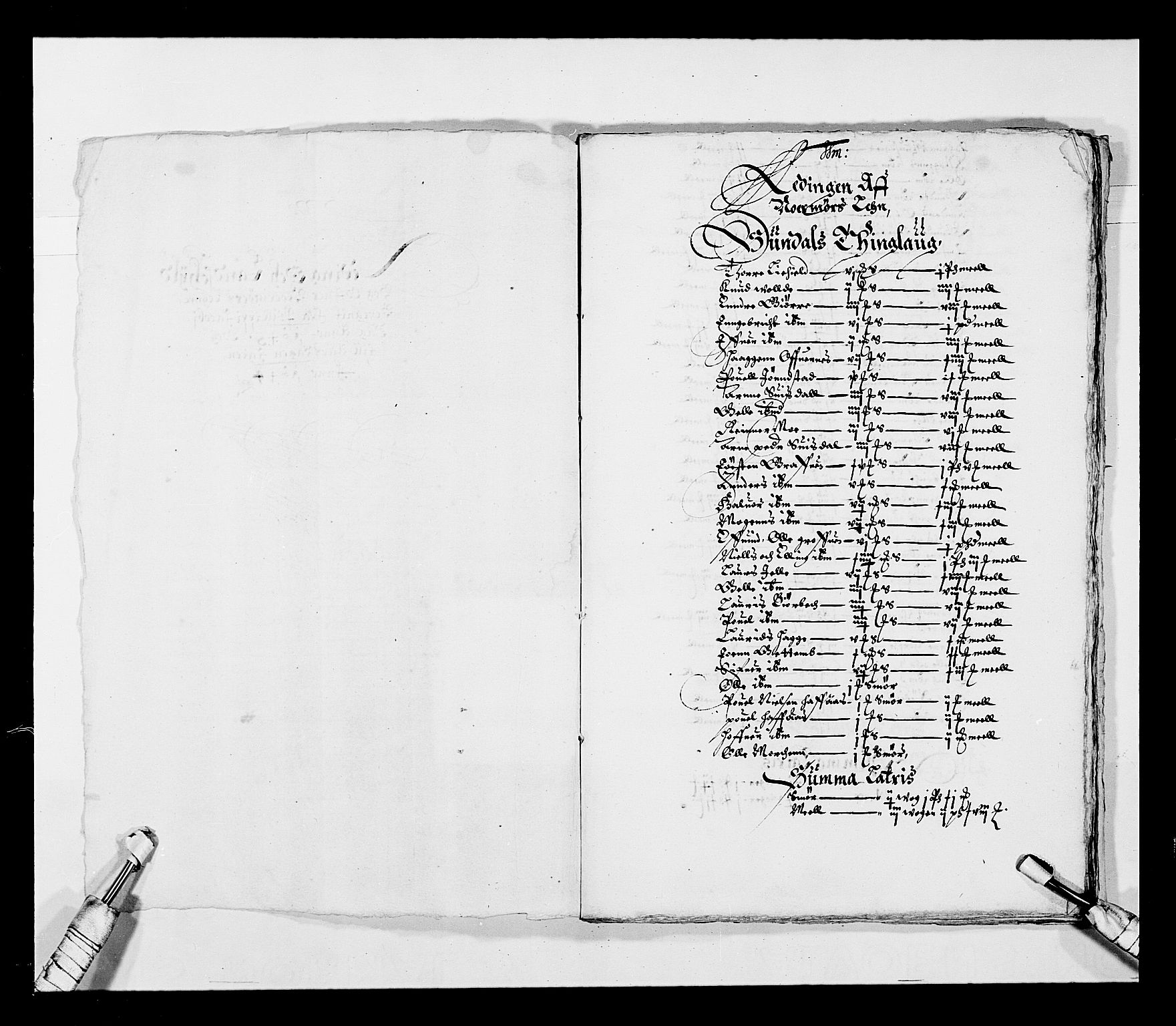 Stattholderembetet 1572-1771, RA/EA-2870/Ek/L0027/0001: Jordebøker 1633-1658: / Jordebøker for Trondheim len, 1643-1644, p. 2