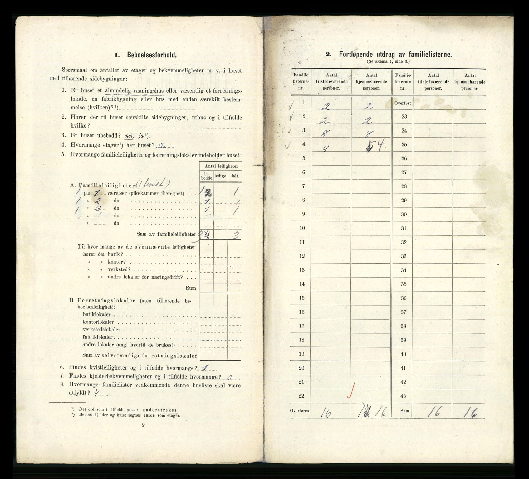 RA, 1910 census for Bergen, 1910, p. 45082