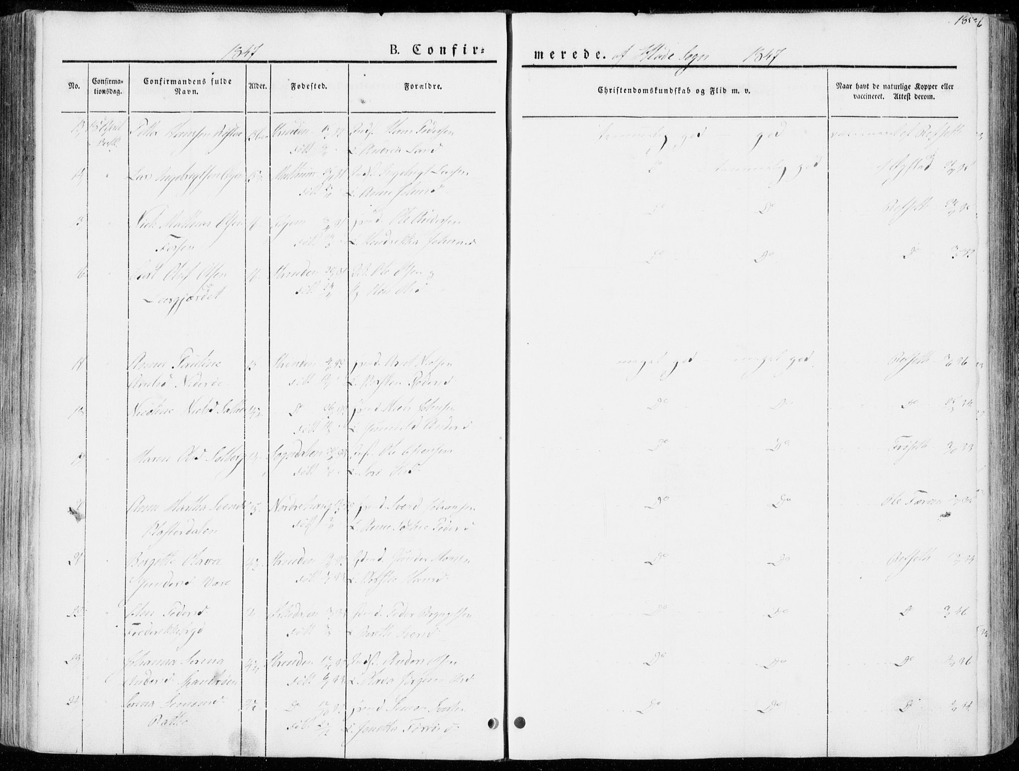 Ministerialprotokoller, klokkerbøker og fødselsregistre - Sør-Trøndelag, SAT/A-1456/606/L0290: Parish register (official) no. 606A05, 1841-1847, p. 185