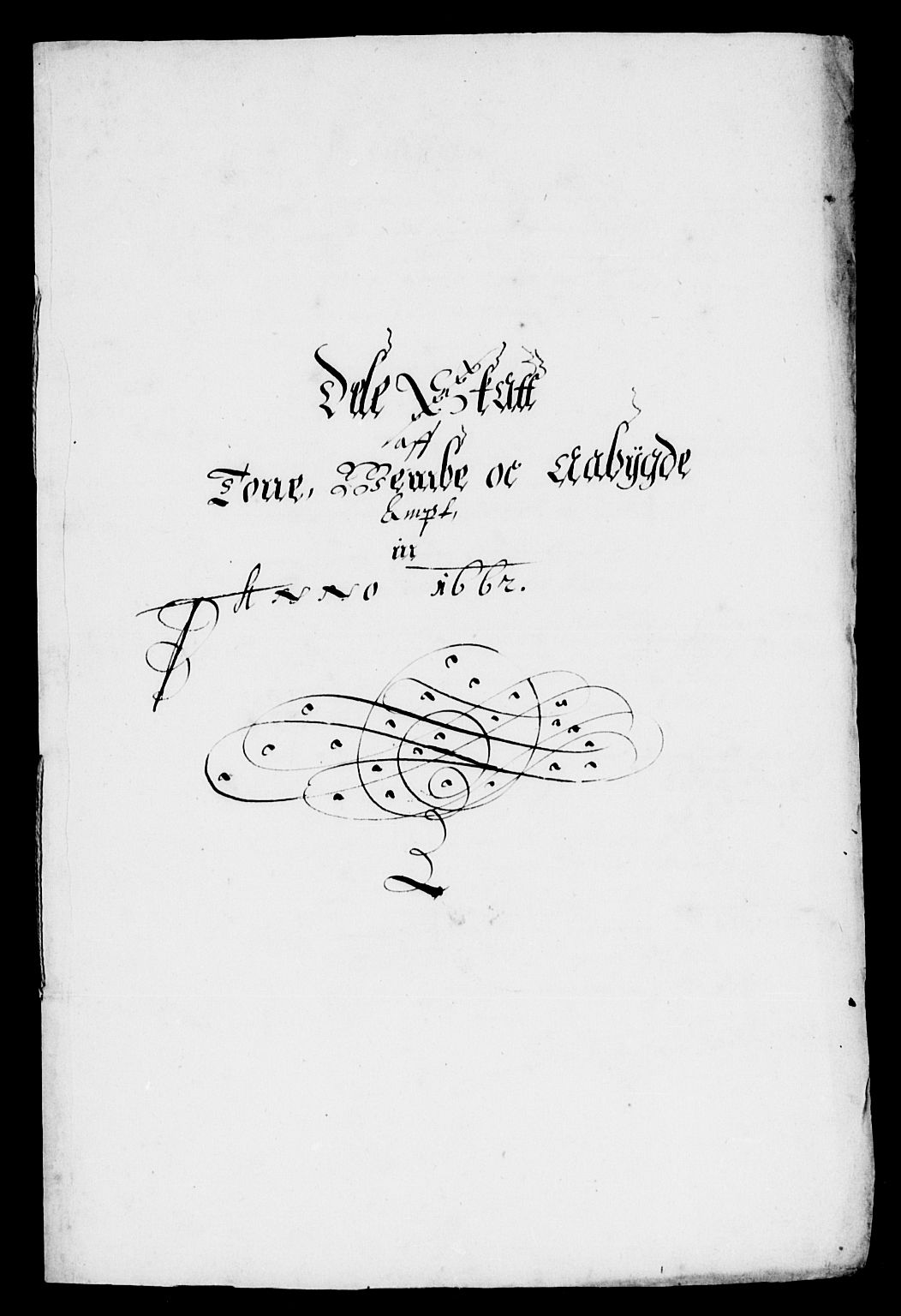 Rentekammeret inntil 1814, Reviderte regnskaper, Lensregnskaper, RA/EA-5023/R/Rb/Rbc/L0010: Tune, Åbygge og Veme len, 1661-1665