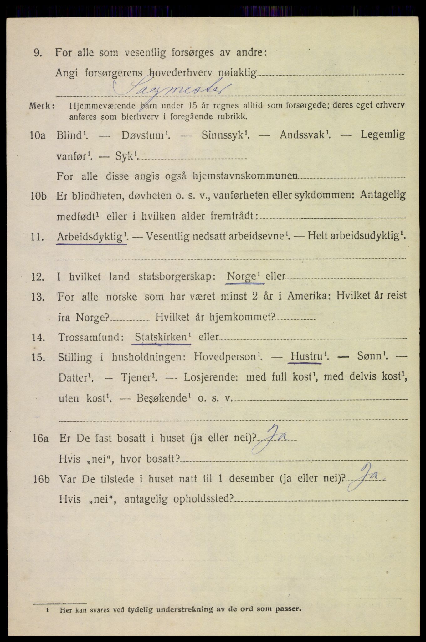 SAH, 1920 census for Eidskog, 1920, p. 11952