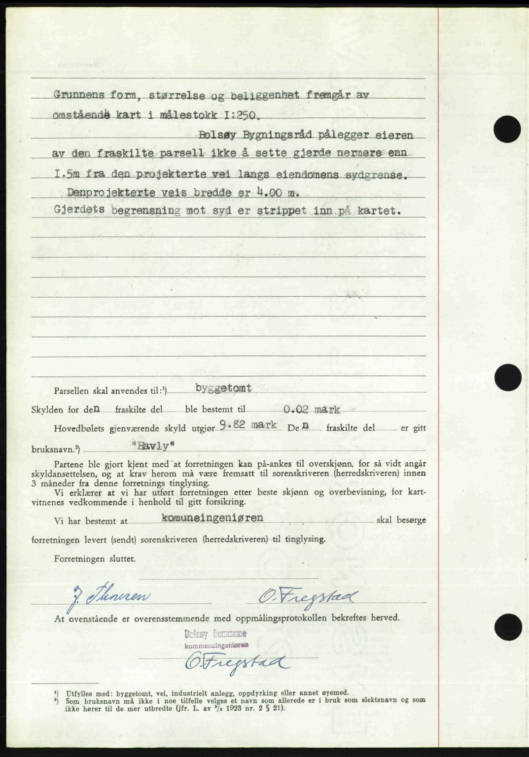 Romsdal sorenskriveri, AV/SAT-A-4149/1/2/2C: Mortgage book no. A31, 1949-1949, Diary no: : 3617/1949