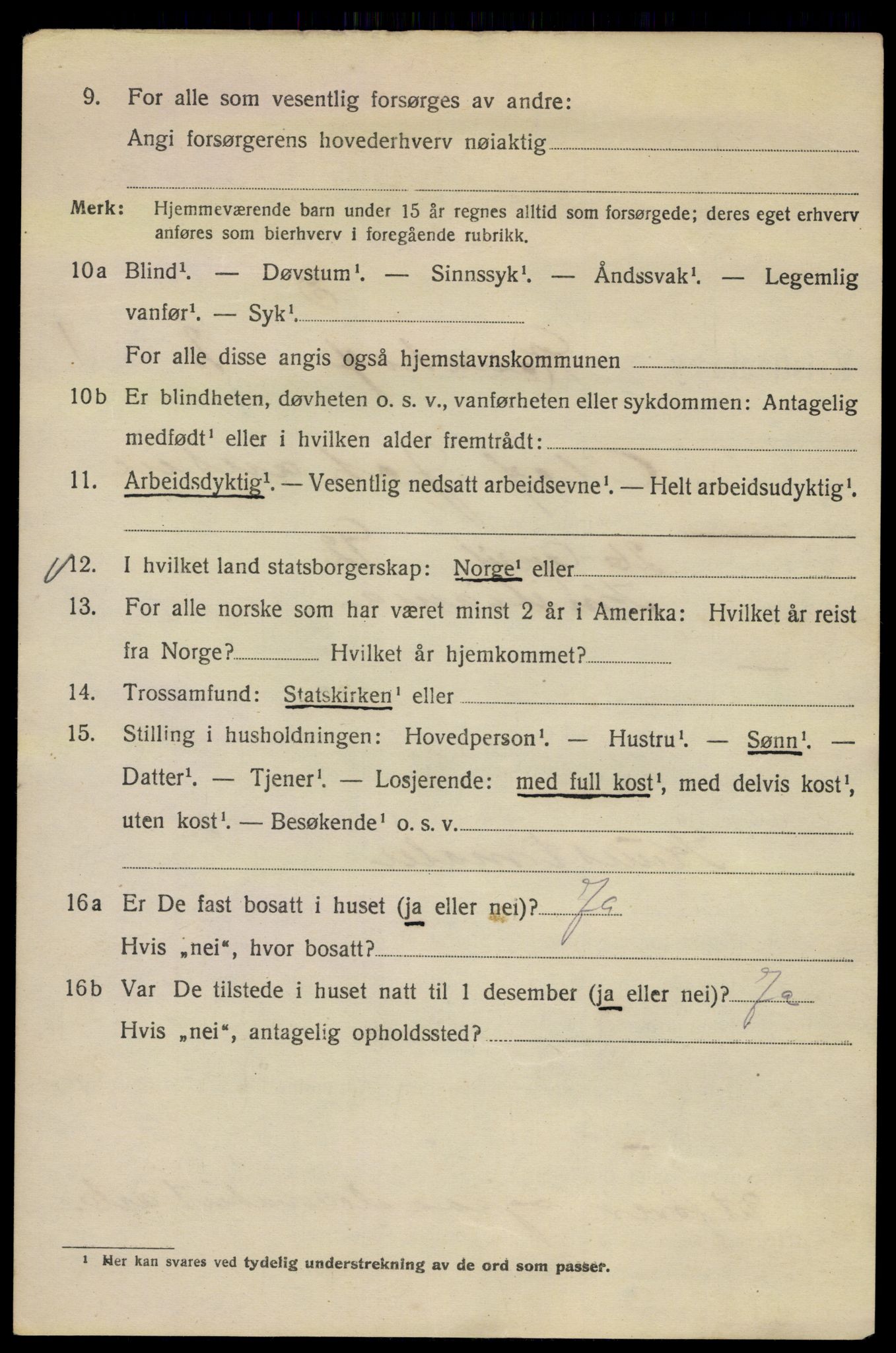 SAO, 1920 census for Kristiania, 1920, p. 465236