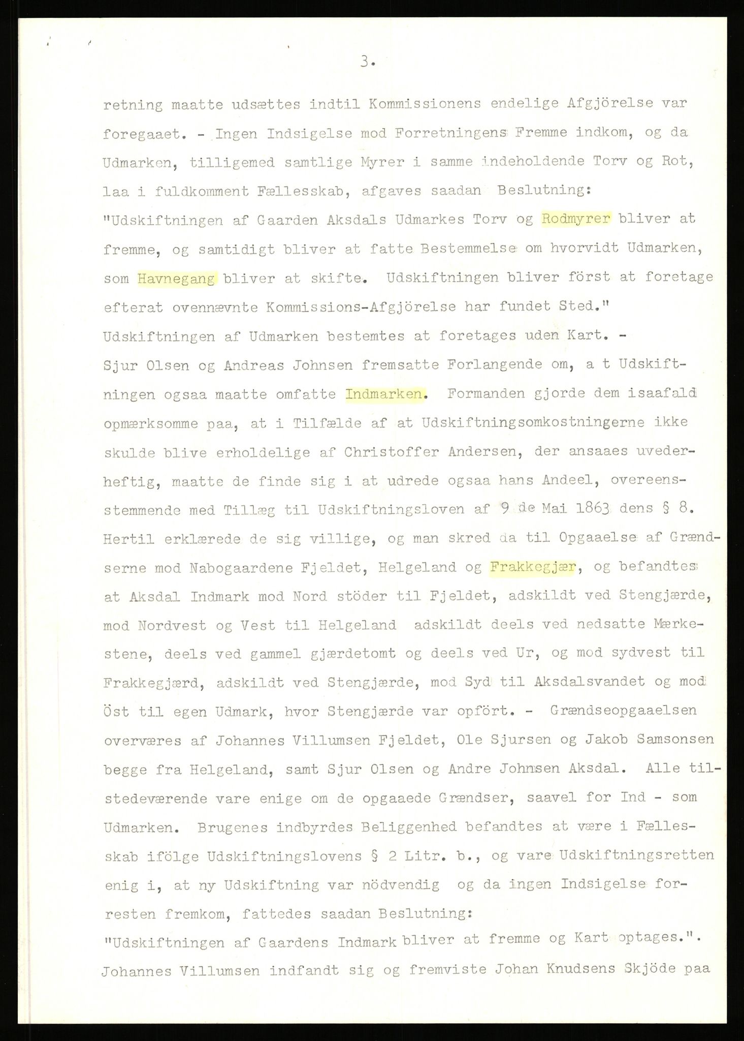 Statsarkivet i Stavanger, AV/SAST-A-101971/03/Y/Yj/L0001: Avskrifter sortert etter gårdsnavn: Abeland - Alvs-Eike, 1750-1930, p. 69
