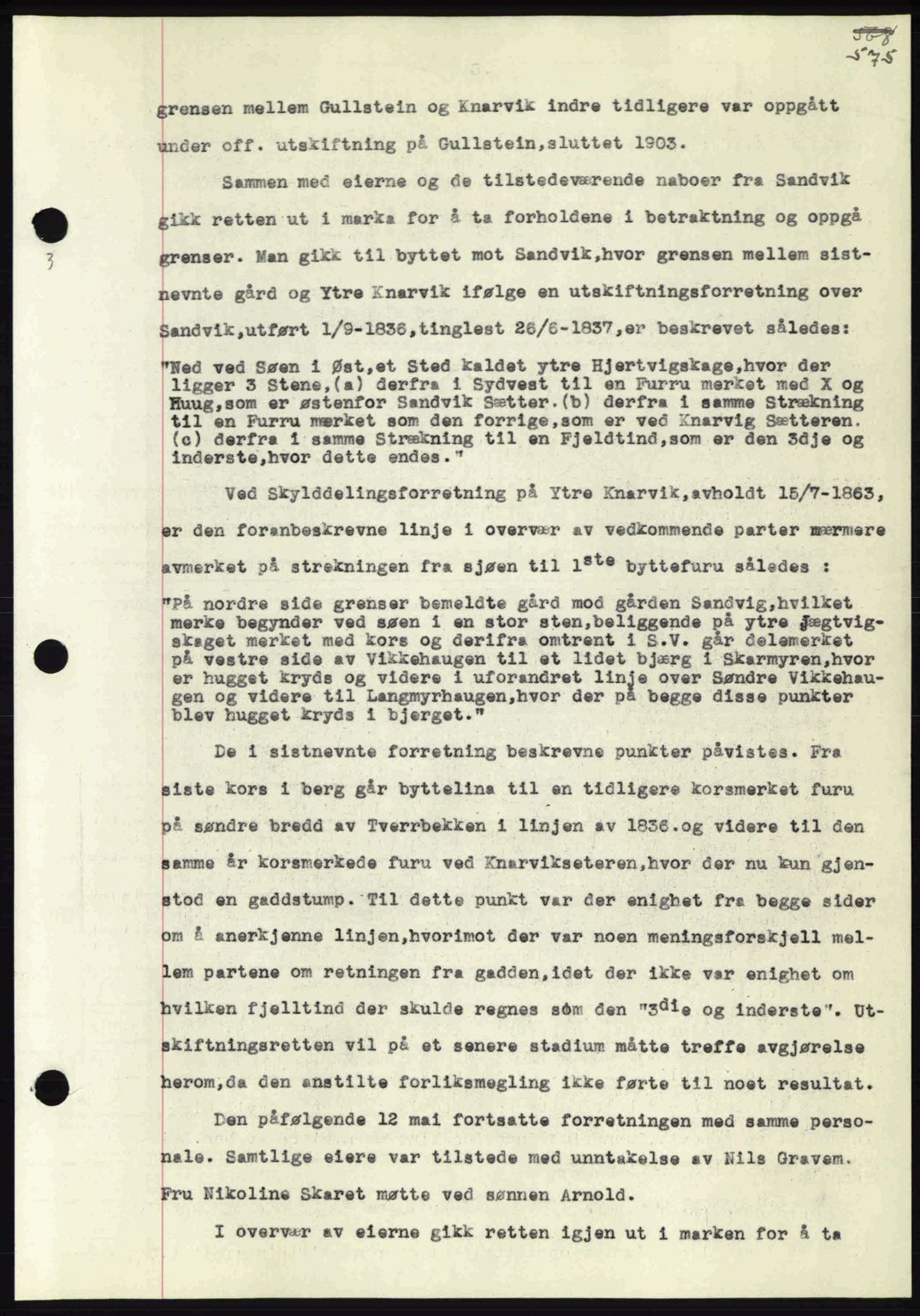 Nordmøre sorenskriveri, AV/SAT-A-4132/1/2/2Ca: Mortgage book no. A92, 1942-1942, Diary no: : 1173/1942