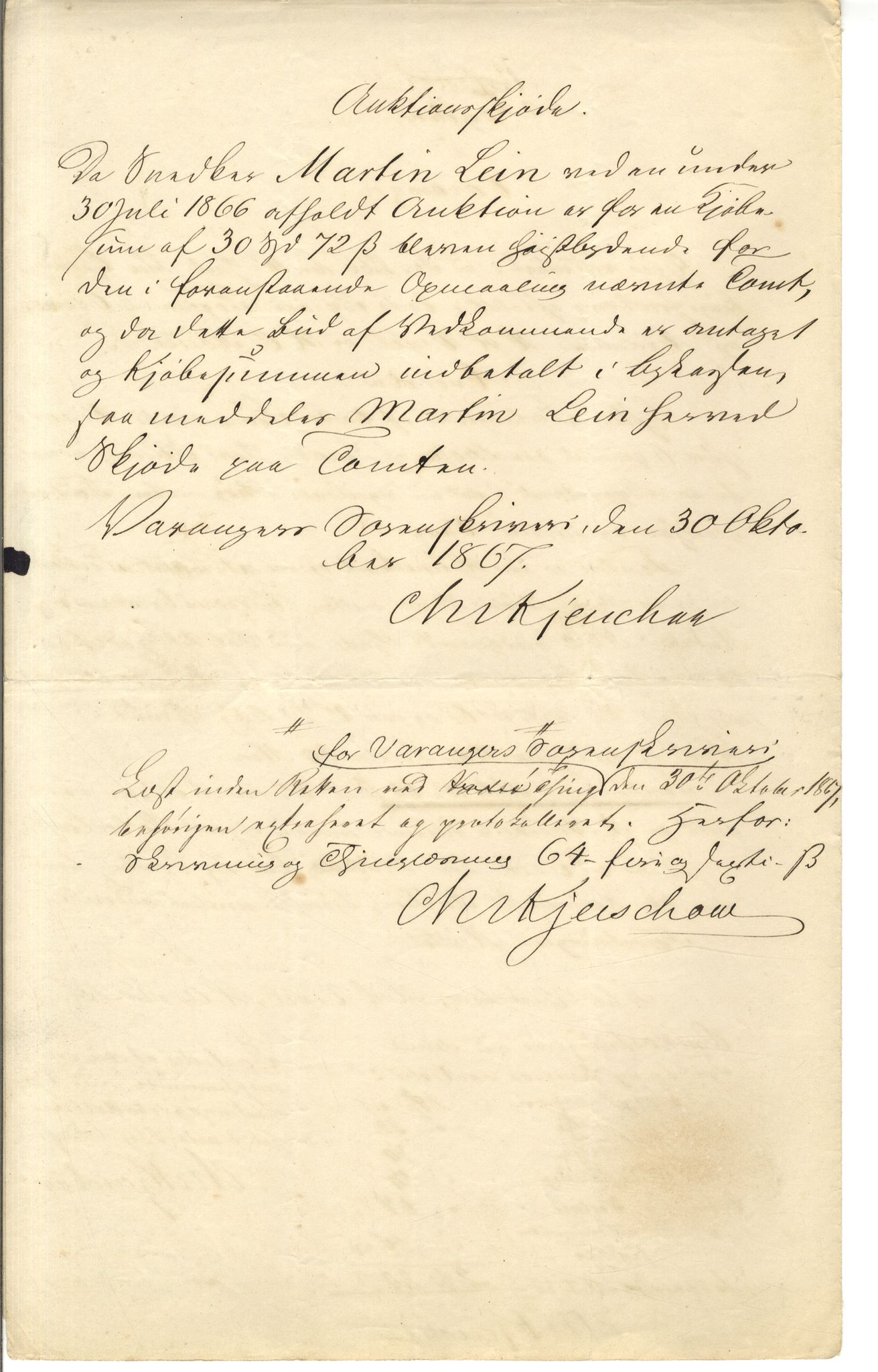 Brodtkorb handel A/S, VAMU/A-0001/Q/Qb/L0001: Skjøter og grunnbrev i Vardø by, 1822-1943, p. 279