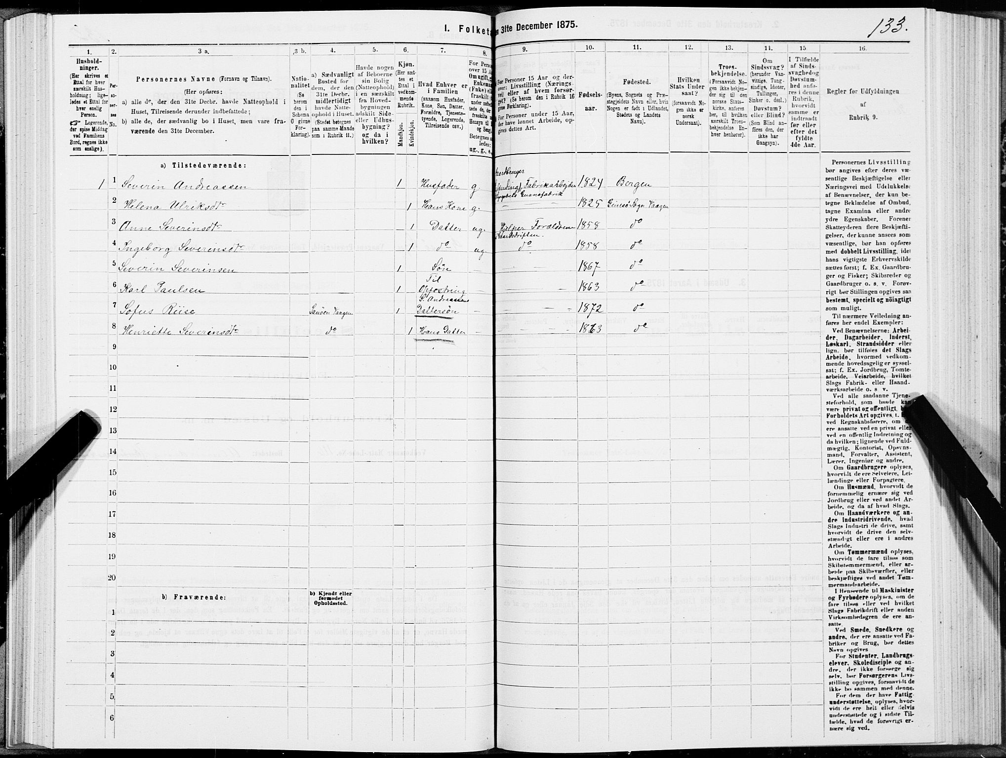 SAT, 1875 census for 1865P Vågan, 1875, p. 5133