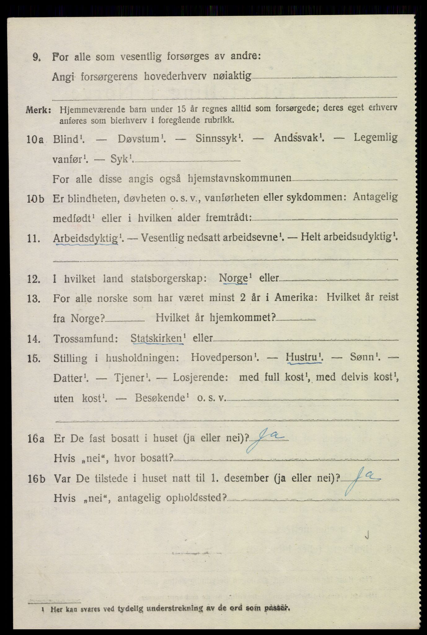 SAH, 1920 census for Nes (Hedmark), 1920, p. 4551