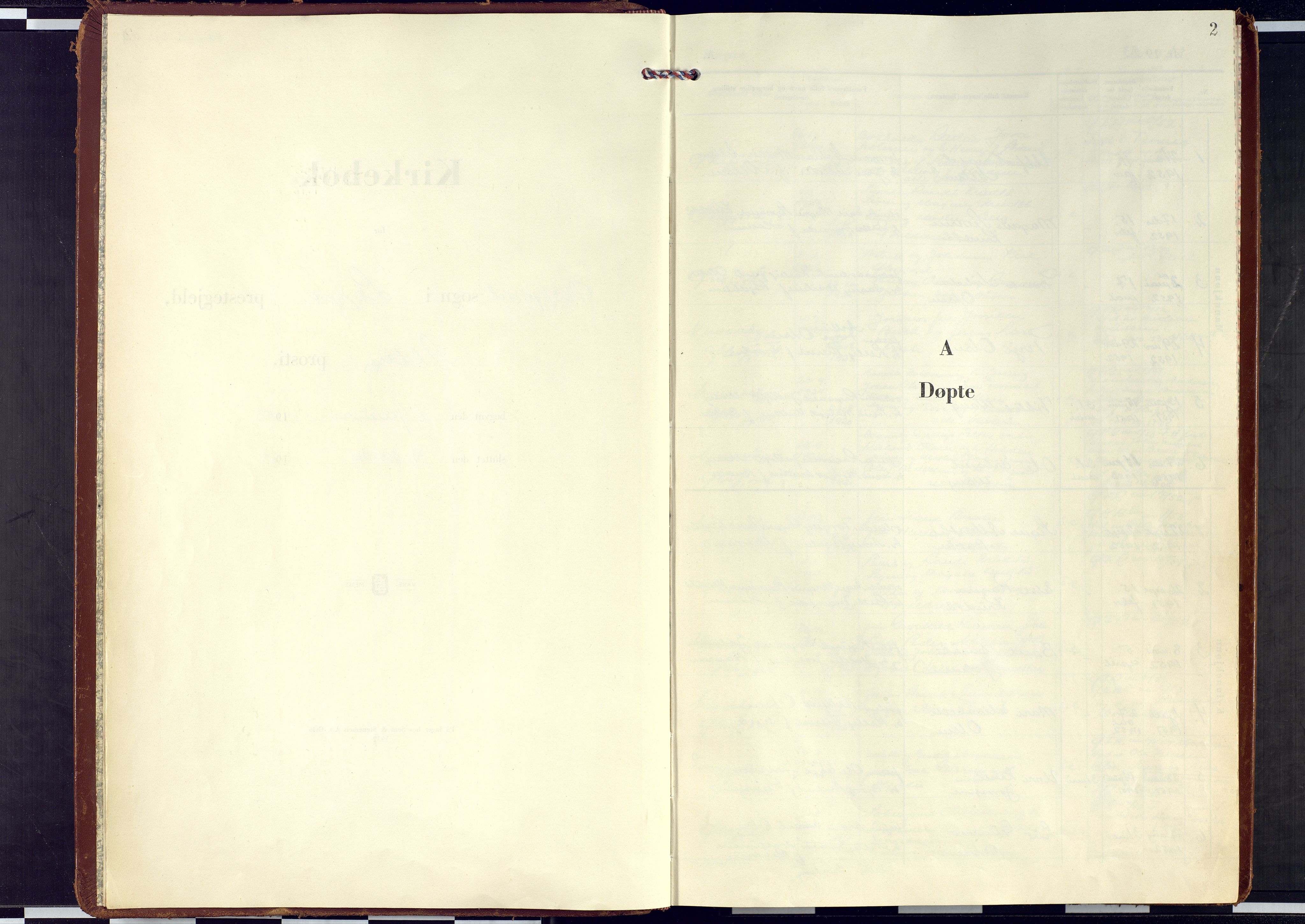 Loppa sokneprestkontor, SATØ/S-1339/H/Ha/L0018kirke: Parish register (official) no. 18, 1953-1968, p. 2