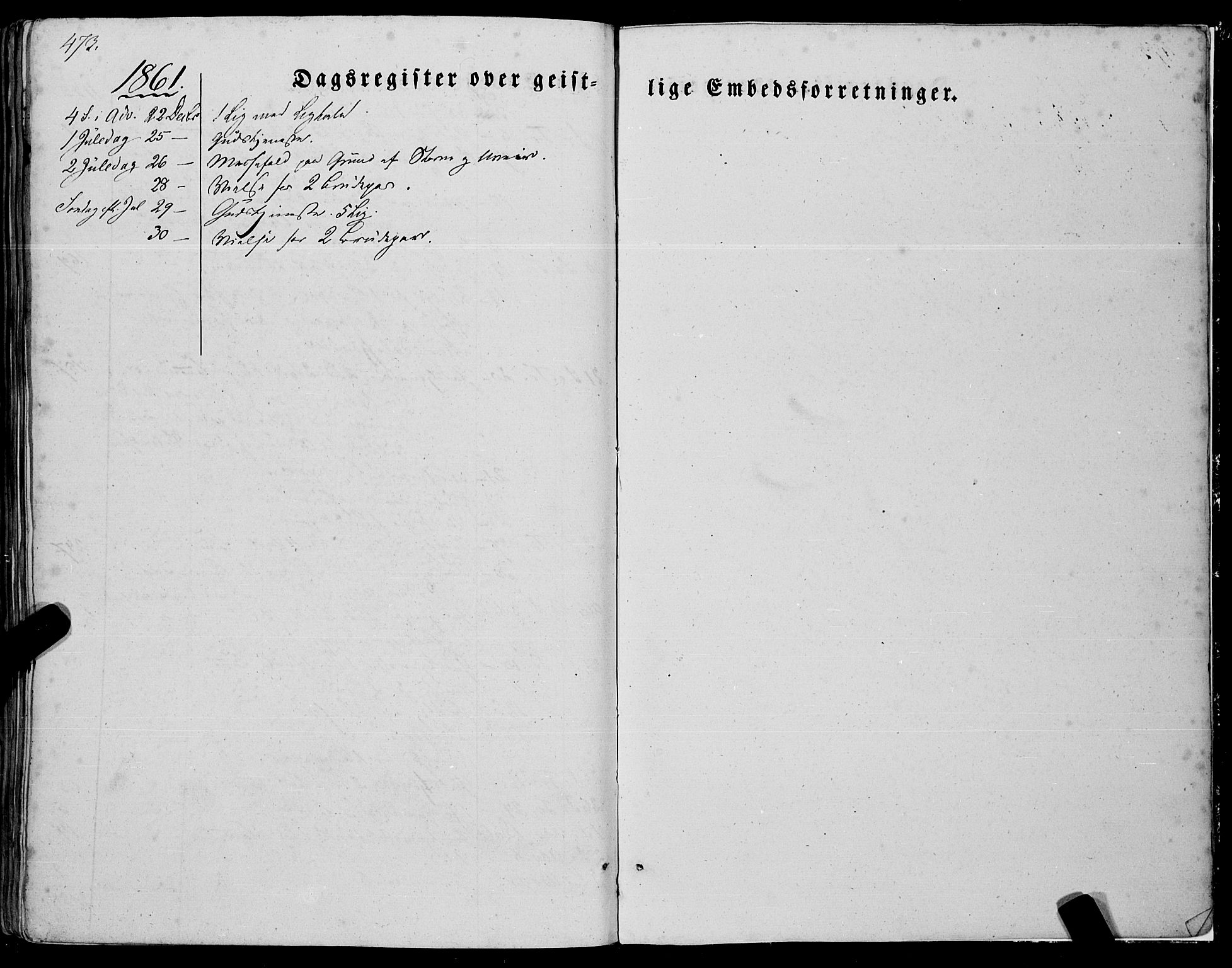 Ministerialprotokoller, klokkerbøker og fødselsregistre - Nordland, AV/SAT-A-1459/805/L0097: Parish register (official) no. 805A04, 1837-1861, p. 473