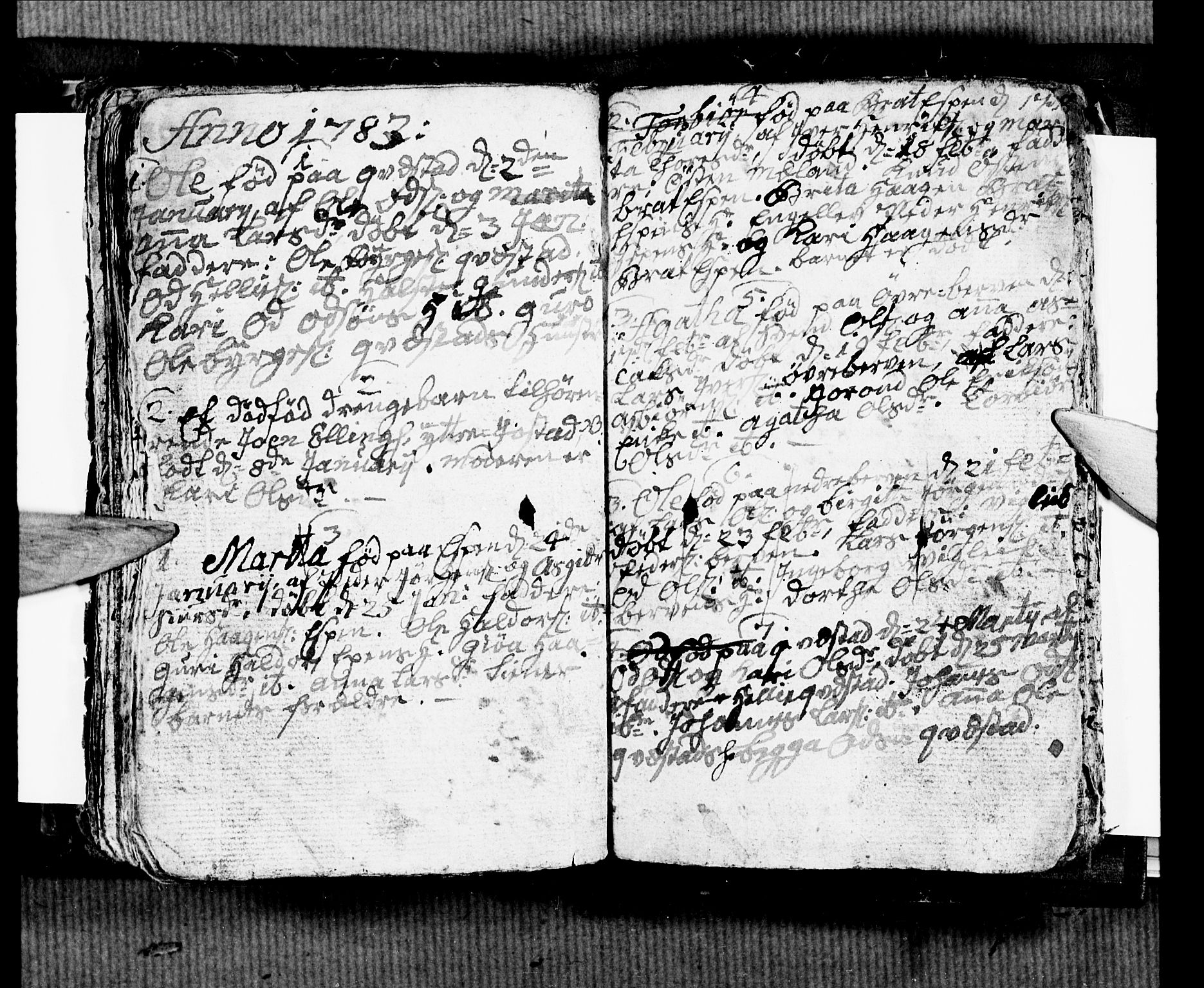 Ullensvang sokneprestembete, AV/SAB-A-78701/H/Hab: Parish register (copy) no. B 5, 1778-1784