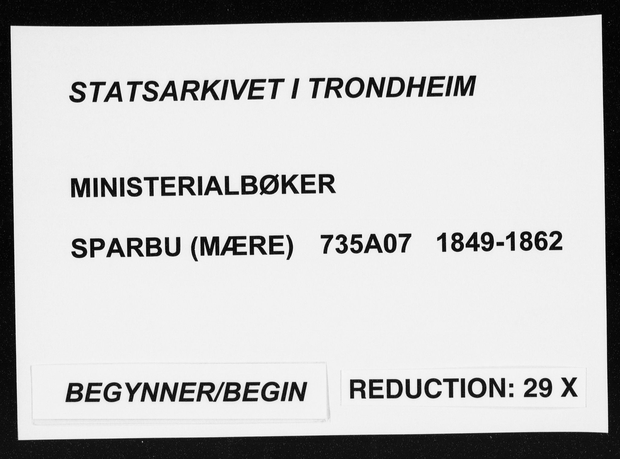 Ministerialprotokoller, klokkerbøker og fødselsregistre - Nord-Trøndelag, SAT/A-1458/735/L0342: Parish register (official) no. 735A07 /2, 1849-1862