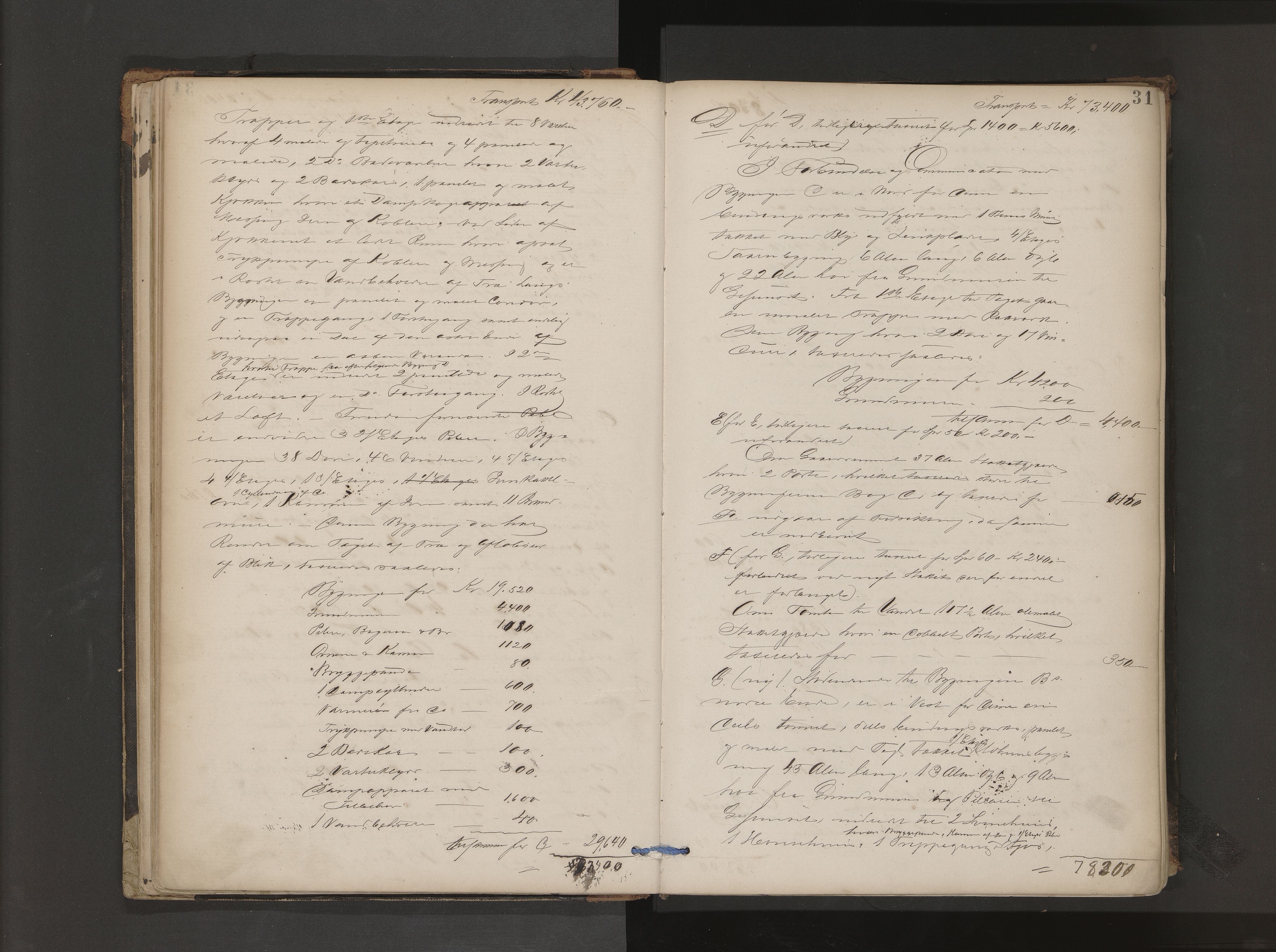 Drammen magistrat, AV/SAKO-A-846/F/Fa/Faa/L0004: Branntakstprotokoll, 1880-1886, p. 31