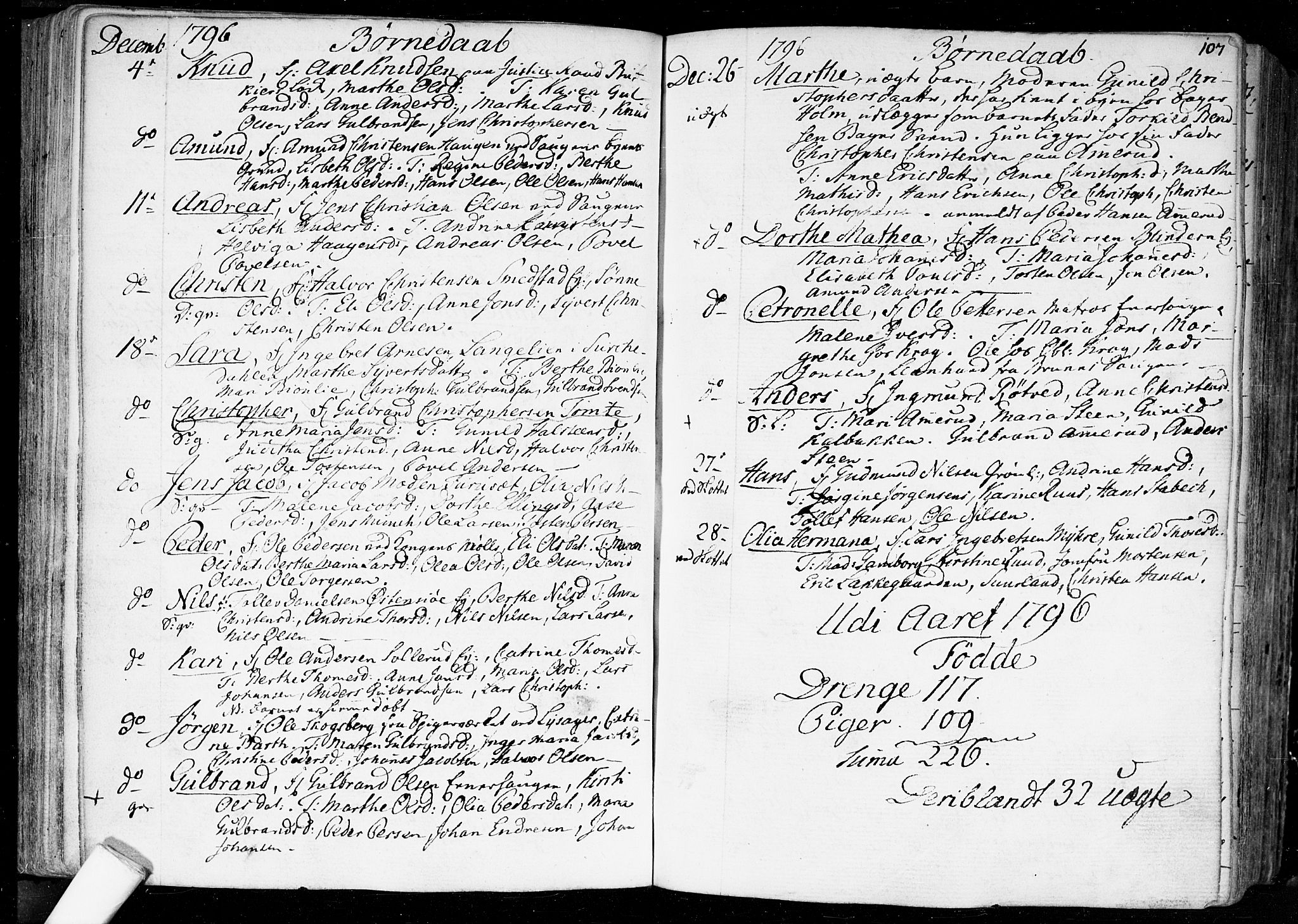 Aker prestekontor kirkebøker, SAO/A-10861/F/L0010: Parish register (official) no. 10, 1786-1809, p. 107