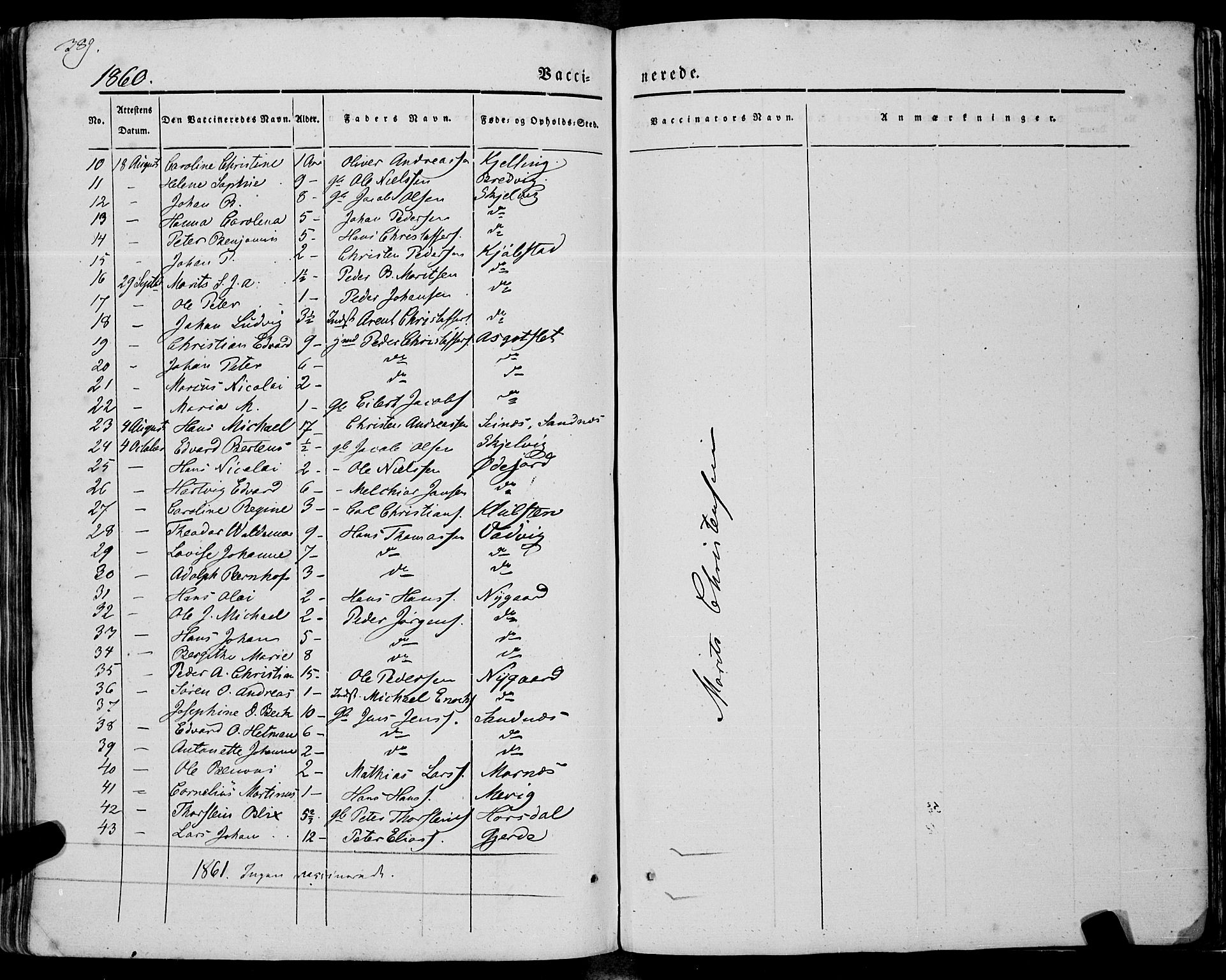 Ministerialprotokoller, klokkerbøker og fødselsregistre - Nordland, AV/SAT-A-1459/805/L0097: Parish register (official) no. 805A04, 1837-1861, p. 389