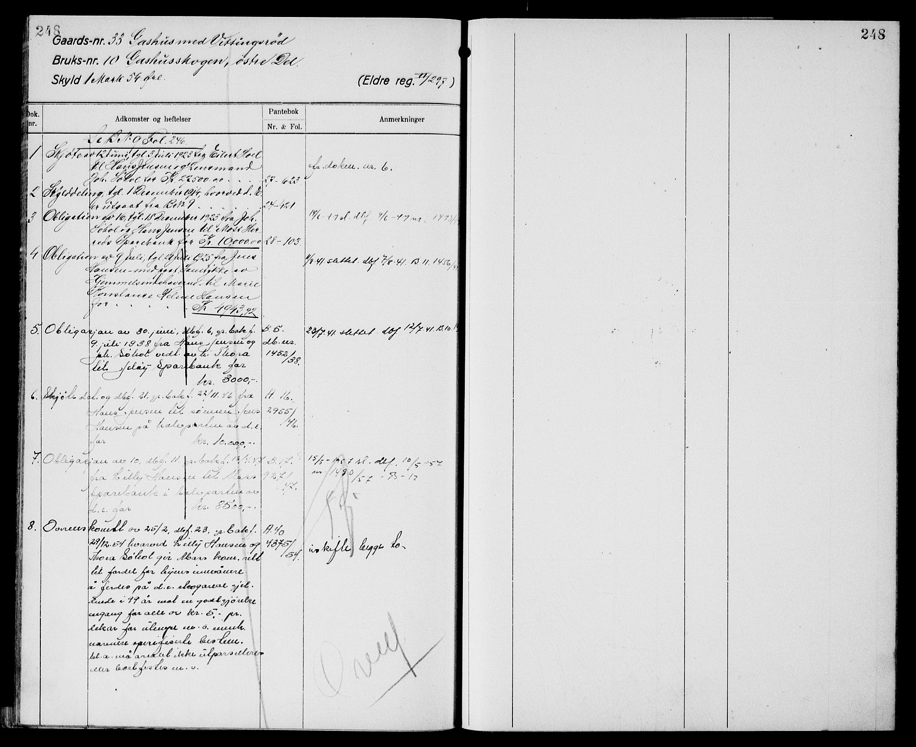 Moss sorenskriveri, AV/SAO-A-10168: Mortgage register no. XI 5, 1834-1961, p. 248
