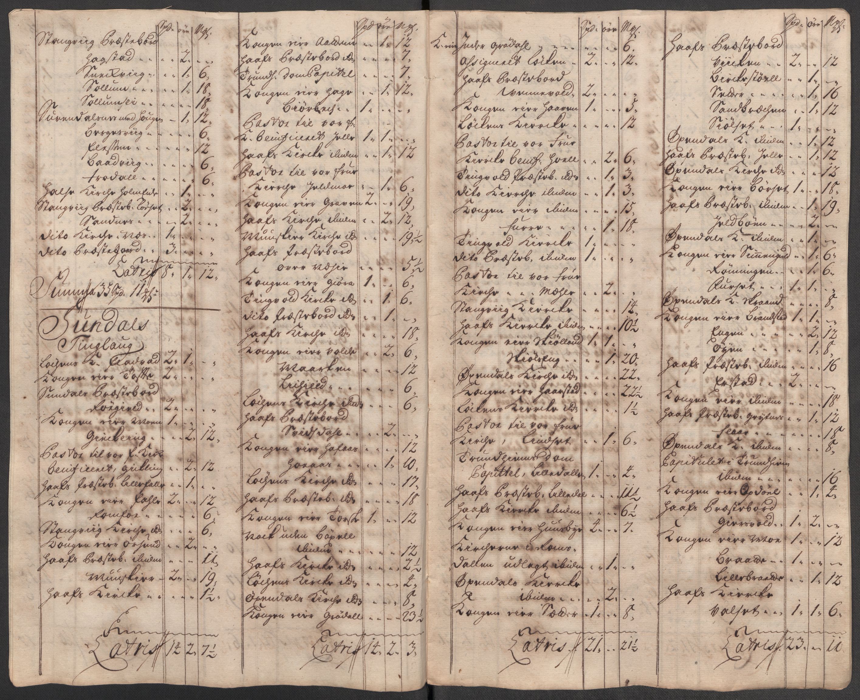 Rentekammeret inntil 1814, Reviderte regnskaper, Fogderegnskap, AV/RA-EA-4092/R56/L3748: Fogderegnskap Nordmøre, 1714-1715, p. 519