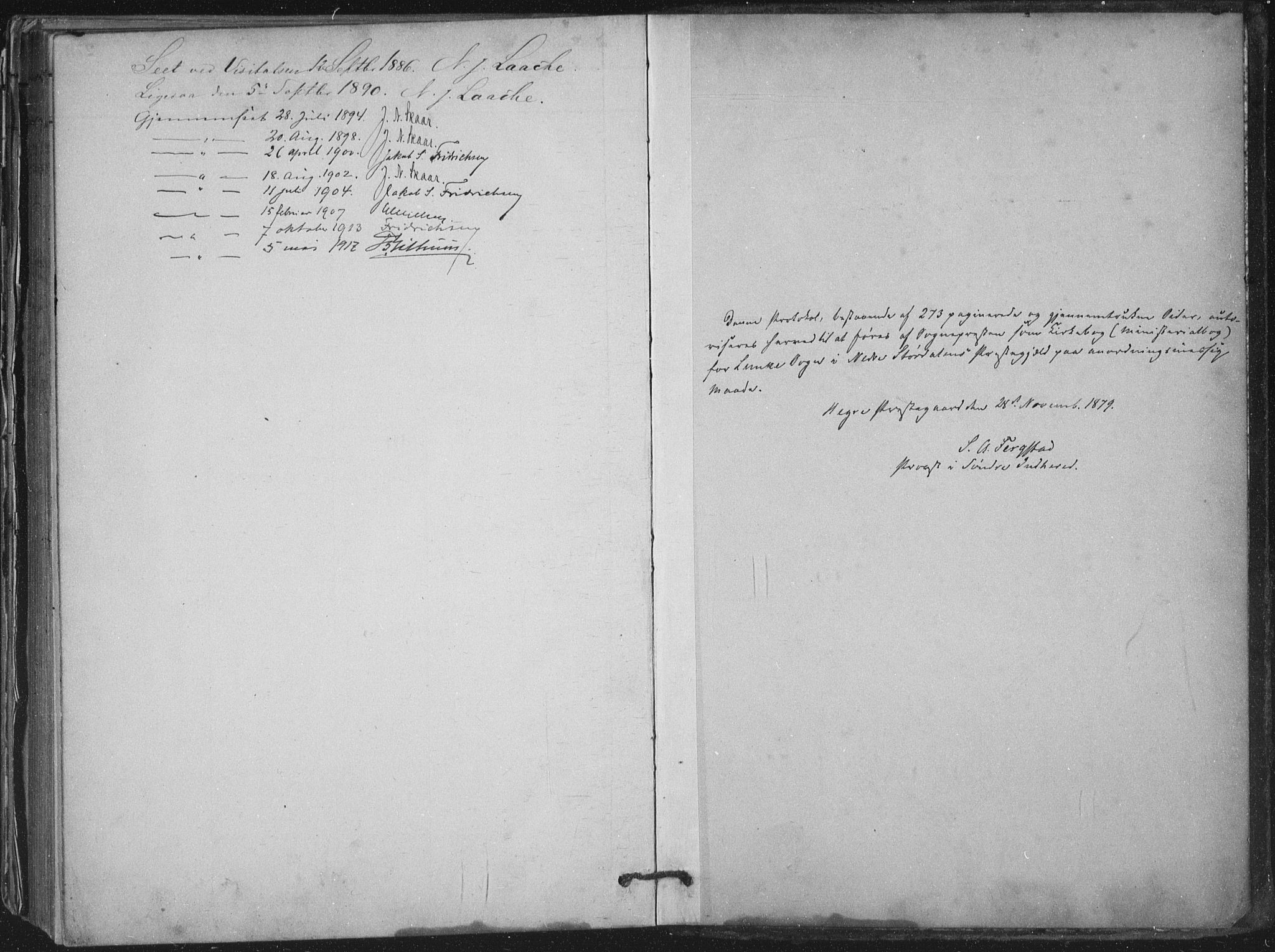 Ministerialprotokoller, klokkerbøker og fødselsregistre - Nord-Trøndelag, SAT/A-1458/710/L0095: Parish register (official) no. 710A01, 1880-1914