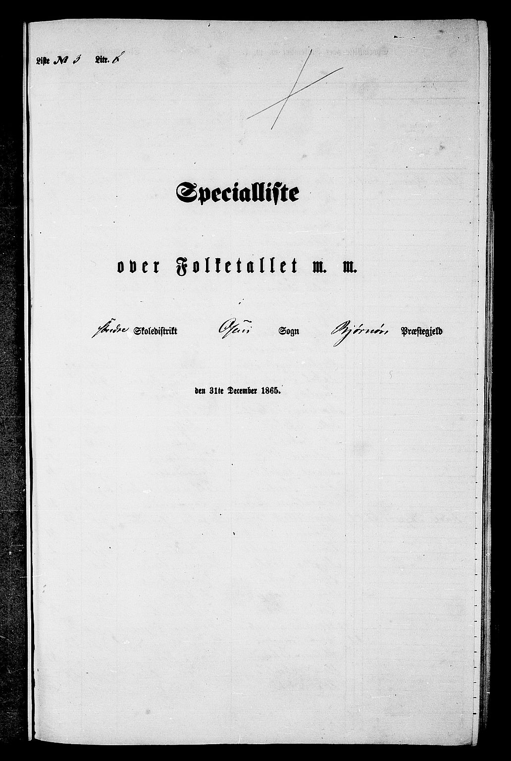 RA, 1865 census for Bjørnør, 1865, p. 55