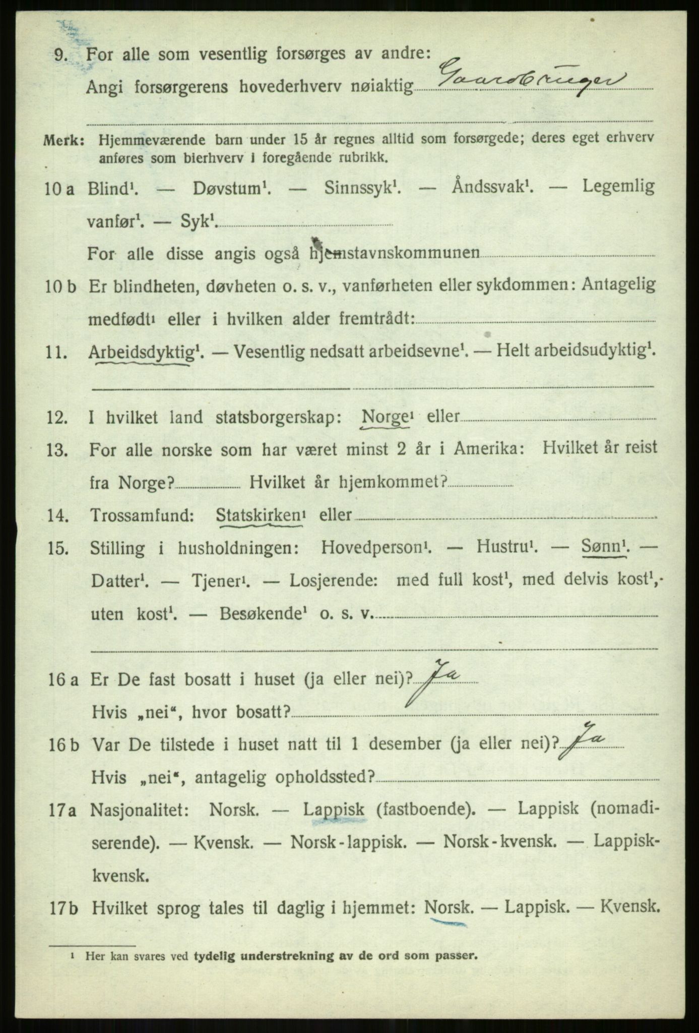 SATØ, 1920 census for Målselv, 1920, p. 7572