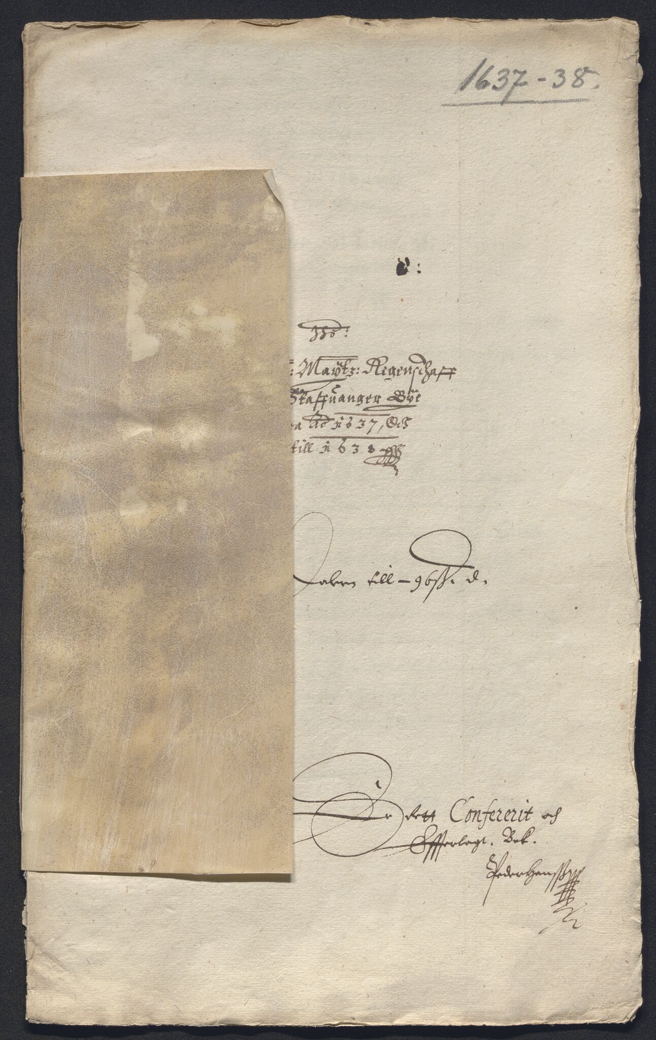 Rentekammeret inntil 1814, Reviderte regnskaper, Byregnskaper, AV/RA-EA-4066/R/Ro/L0298: [O1] By- og kontribusjonsregnskap, 1624-1639, p. 190