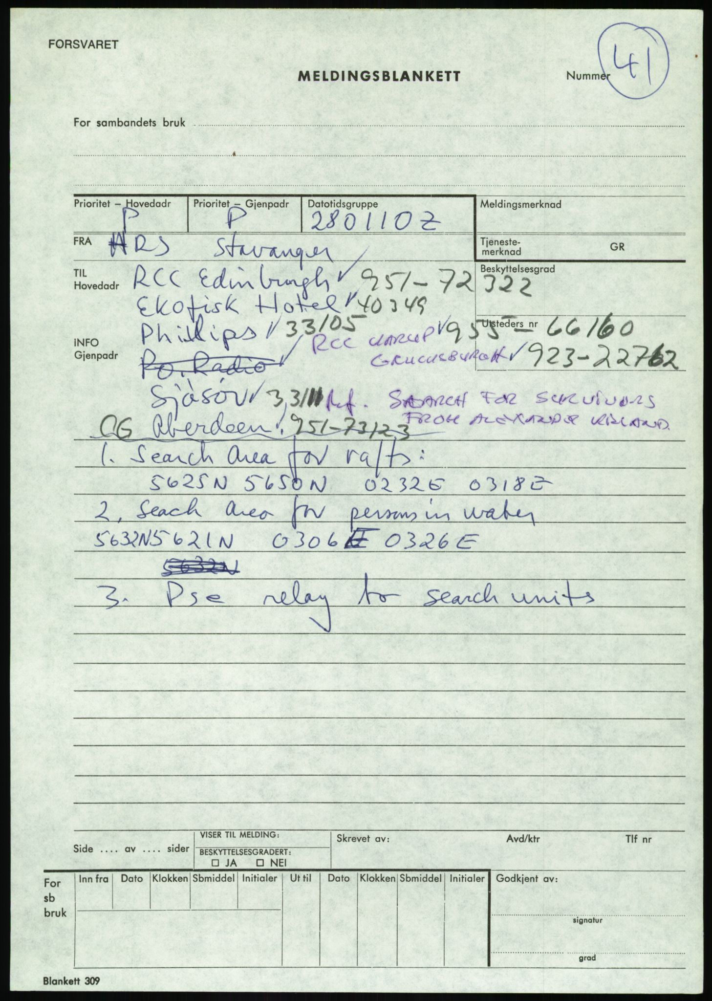 Justisdepartementet, Granskningskommisjonen ved Alexander Kielland-ulykken 27.3.1980, AV/RA-S-1165/D/L0017: P Hjelpefartøy (Doku.liste + P1-P6 av 6)/Q Hovedredningssentralen (Q0-Q27 av 27), 1980-1981, p. 653