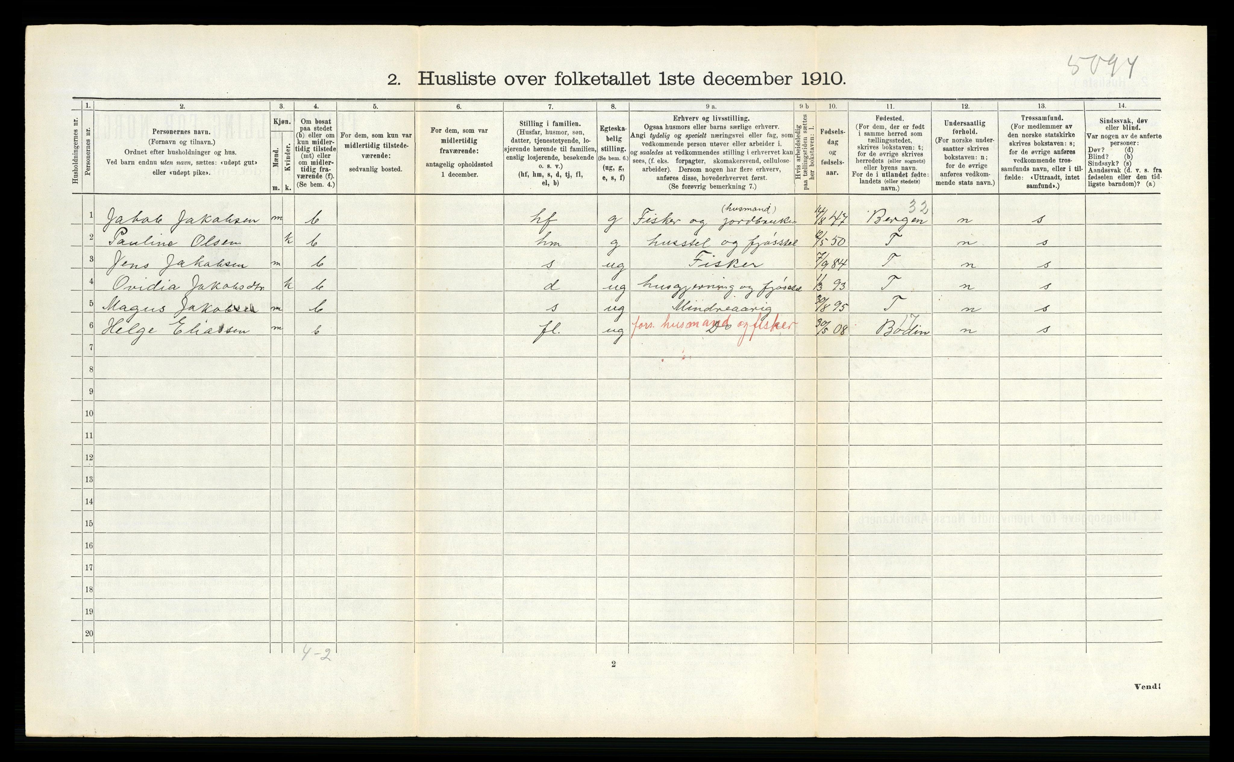 RA, 1910 census for Borge, 1910, p. 480