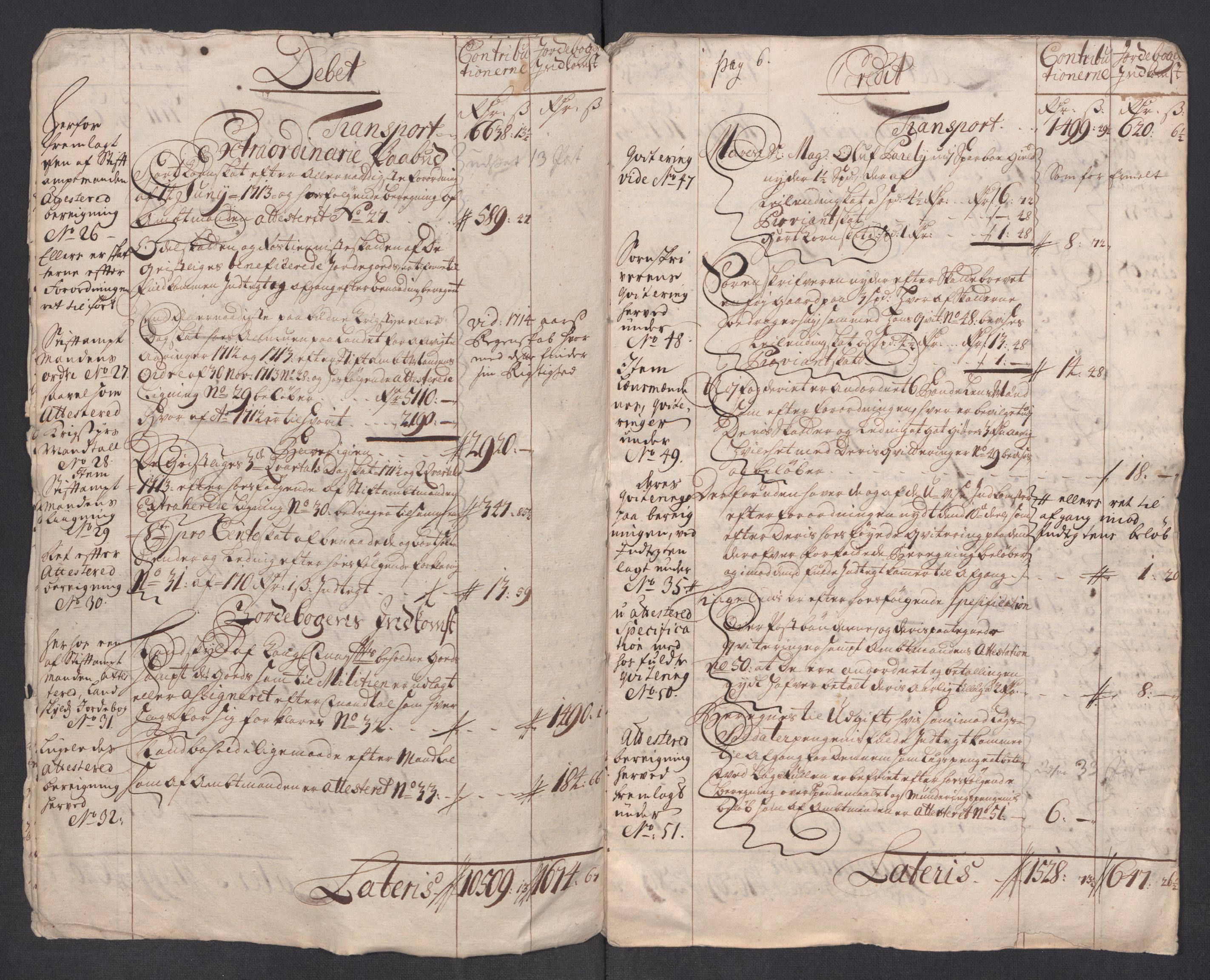 Rentekammeret inntil 1814, Reviderte regnskaper, Fogderegnskap, RA/EA-4092/R63/L4321: Fogderegnskap Inderøy, 1713, p. 6