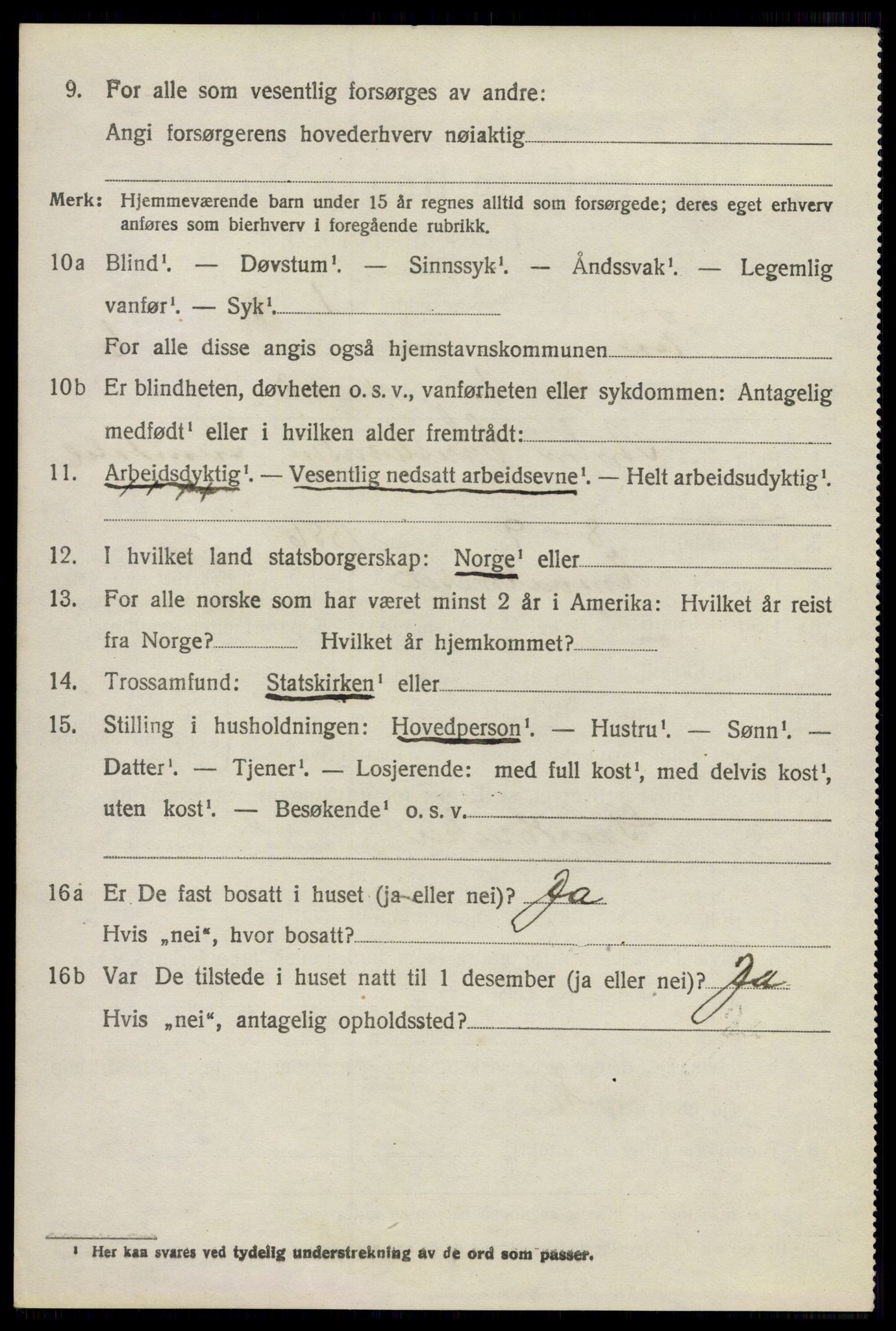 SAO, 1920 census for Fet, 1920, p. 6965