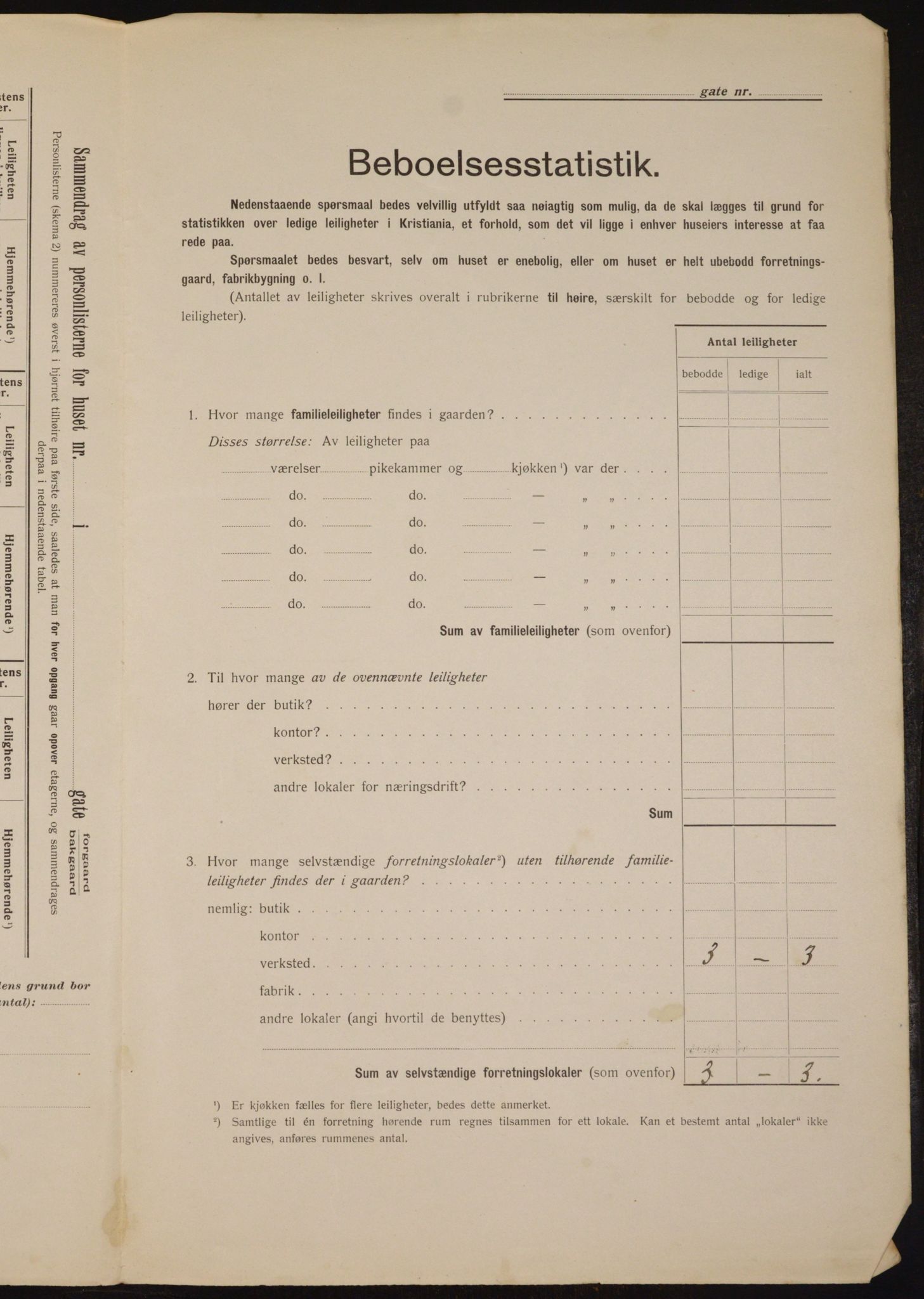 OBA, Municipal Census 1912 for Kristiania, 1912, p. 50274