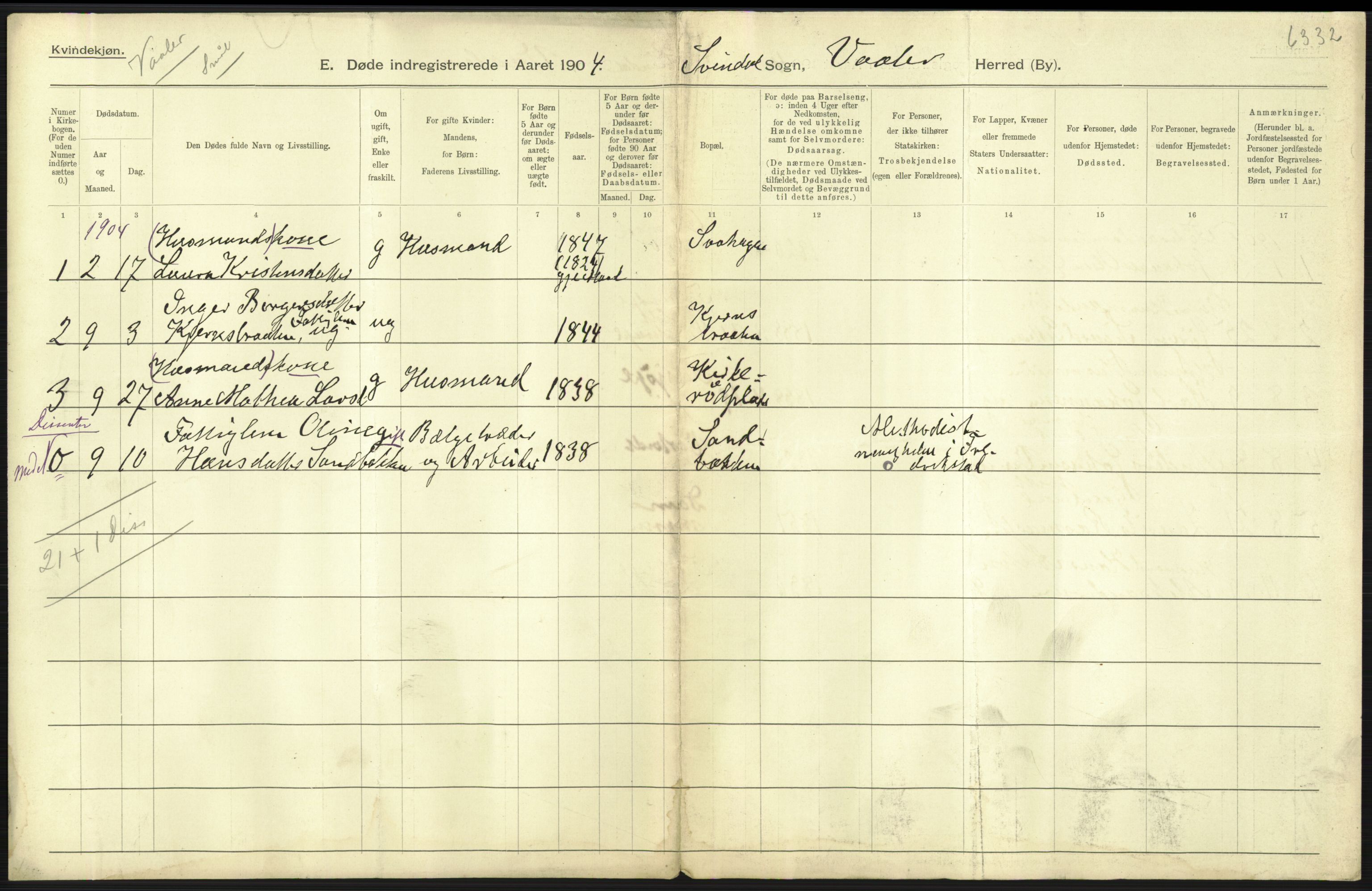 Statistisk sentralbyrå, Sosiodemografiske emner, Befolkning, AV/RA-S-2228/D/Df/Dfa/Dfab/L0001: Smålenenes amt: Fødte, gifte, døde, 1904, p. 827