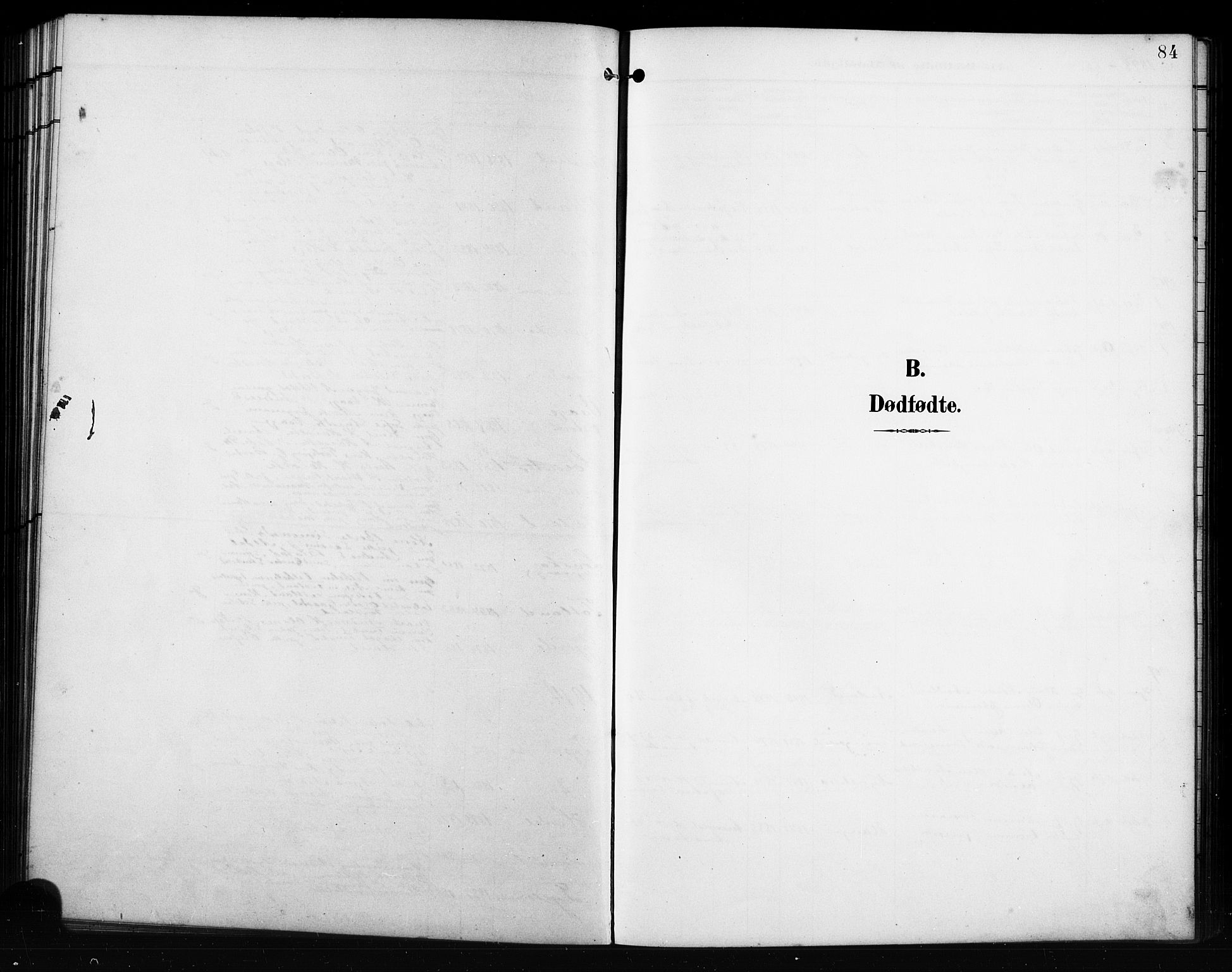 Samnanger Sokneprestembete, AV/SAB-A-77501/H/Hab: Parish register (copy) no. A 3, 1898-1914, p. 84