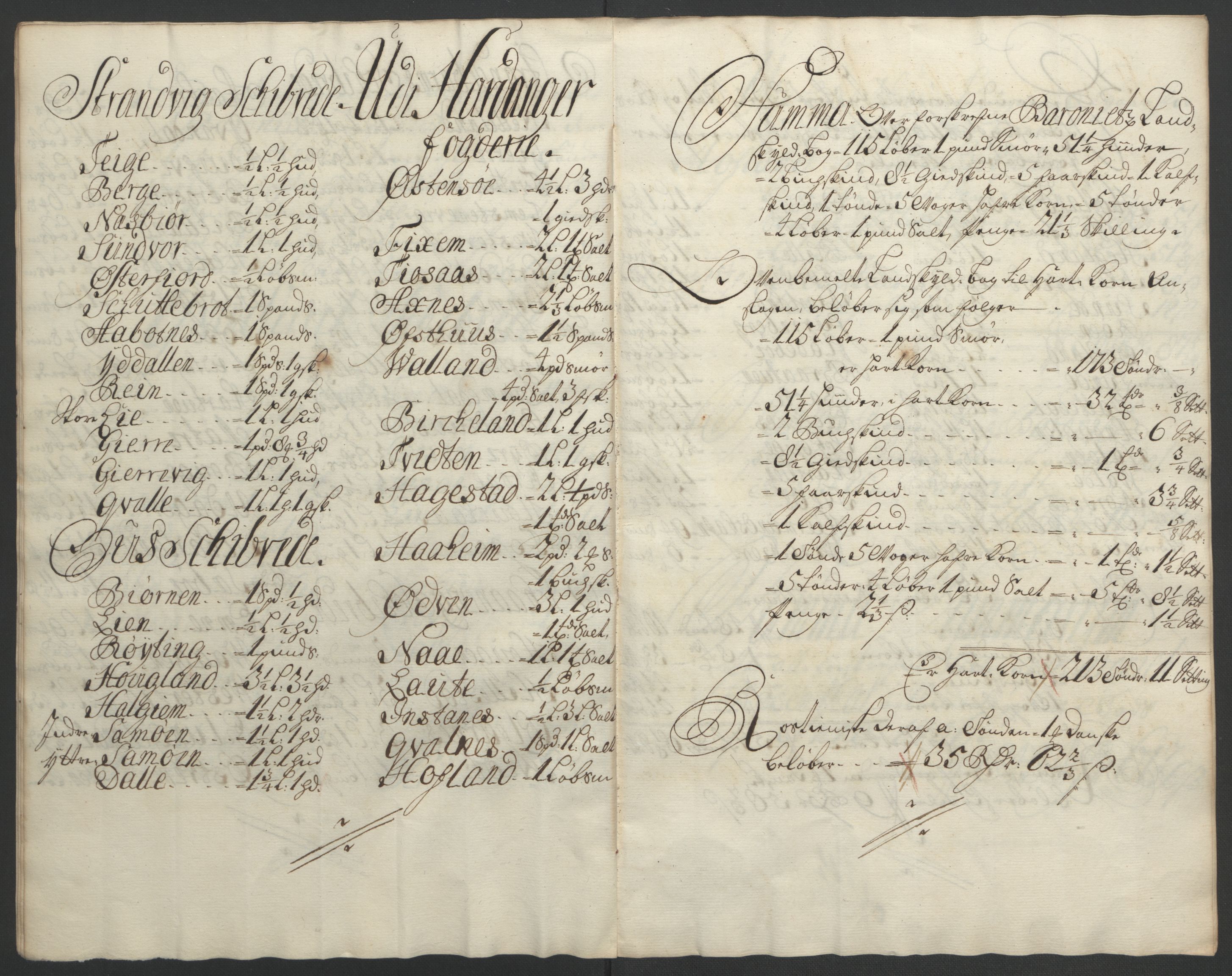 Rentekammeret inntil 1814, Reviderte regnskaper, Fogderegnskap, AV/RA-EA-4092/R49/L3138: Fogderegnskap Rosendal Baroni, 1691-1714, p. 183