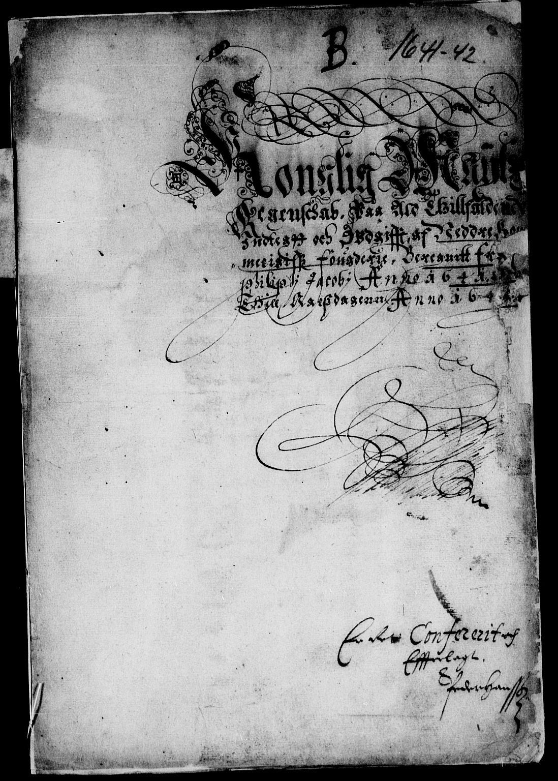 Rentekammeret inntil 1814, Reviderte regnskaper, Lensregnskaper, RA/EA-5023/R/Rb/Rba/L0156: Akershus len, 1638-1642