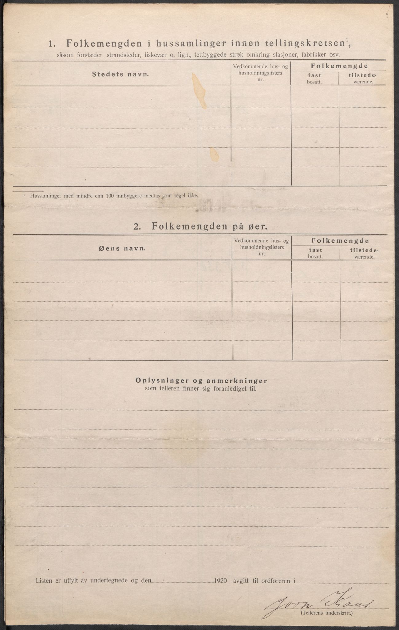 SAKO, 1920 census for Hurum, 1920, p. 37