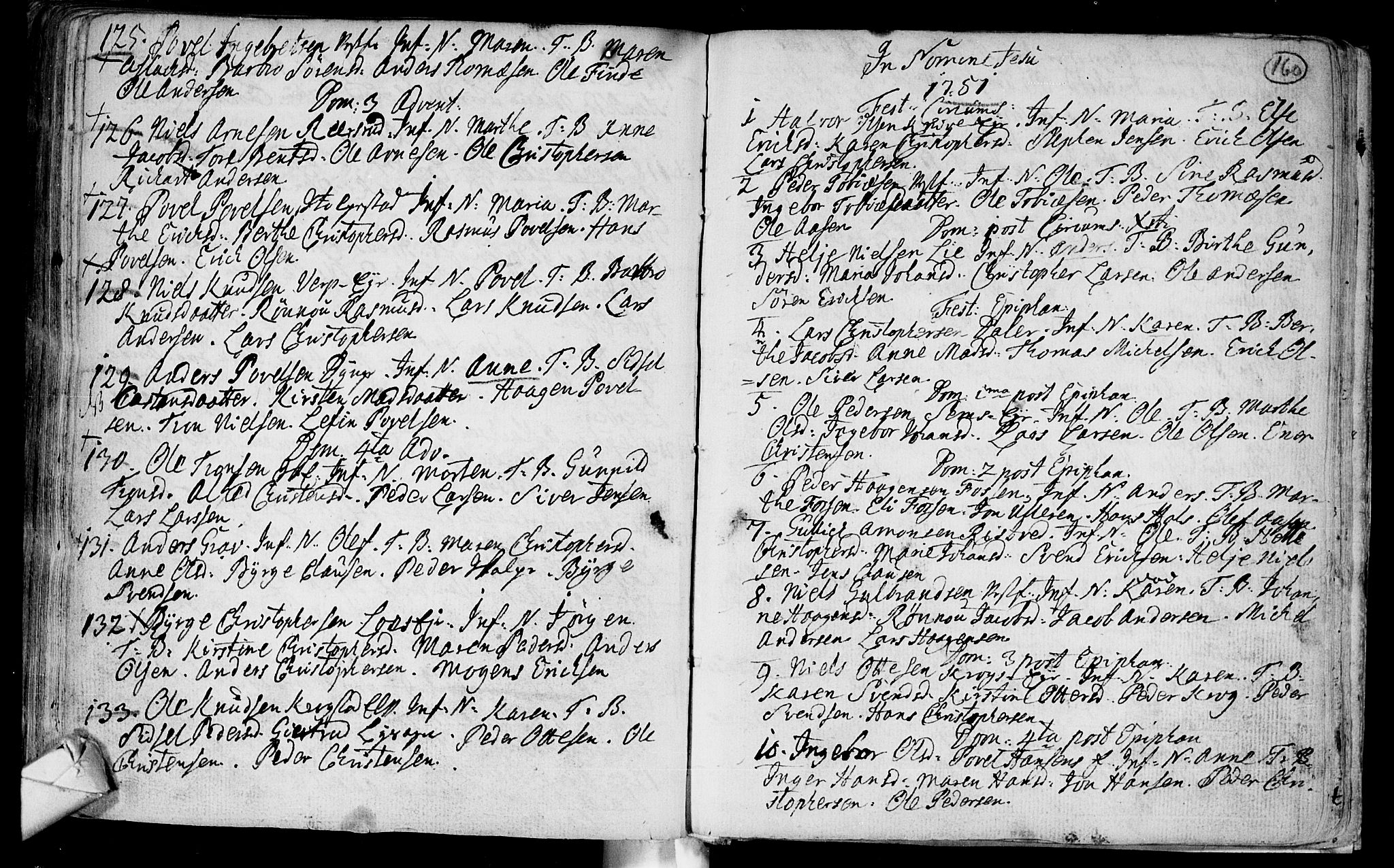 Eiker kirkebøker, AV/SAKO-A-4/F/Fa/L0003: Parish register (official) no. I 3, 1724-1753, p. 160