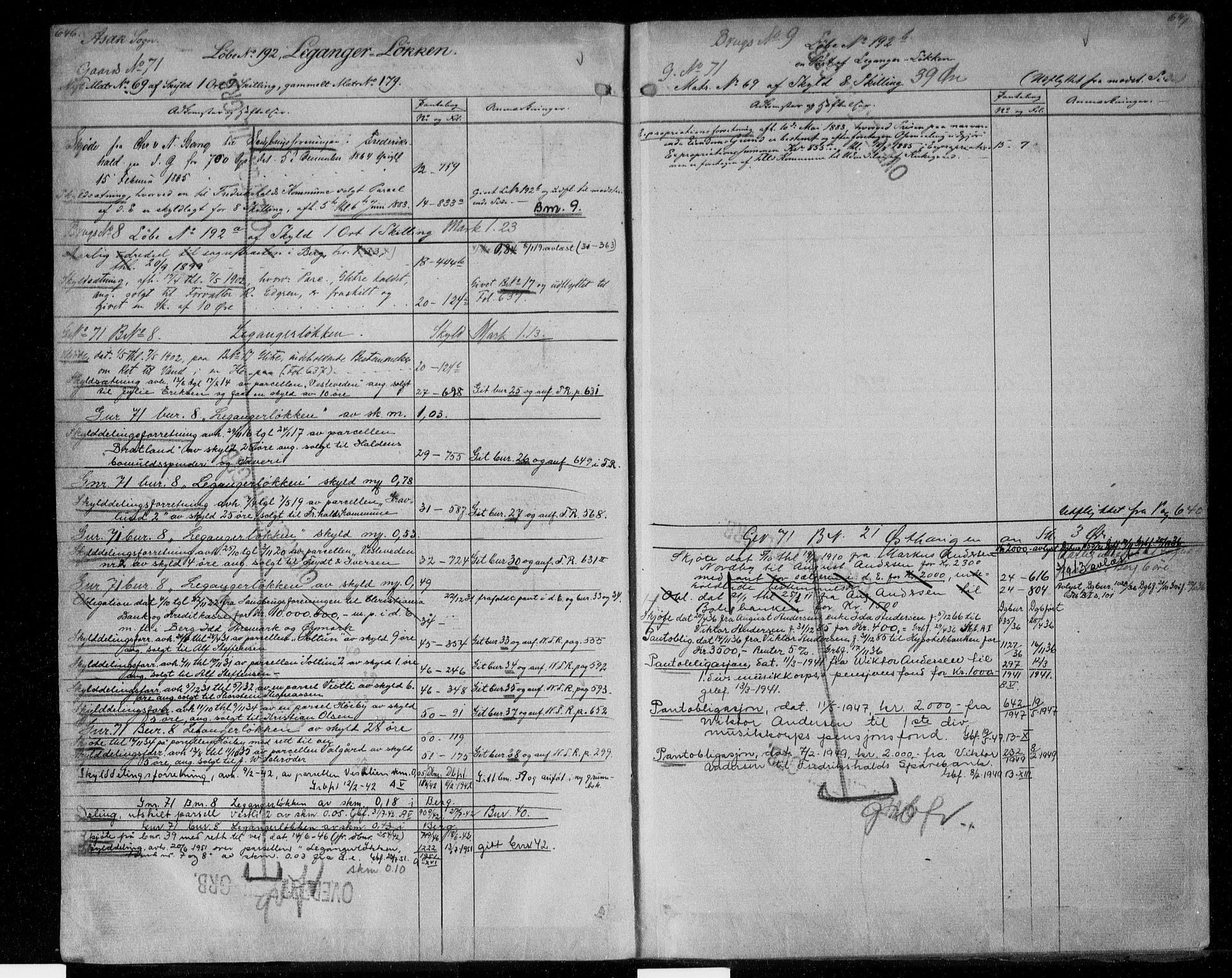 Idd og Marker sorenskriveri, AV/SAO-A-10283/G/Ga/Gac/L0004b: Mortgage register no. II 4b, 1848-1953, p. 646-647