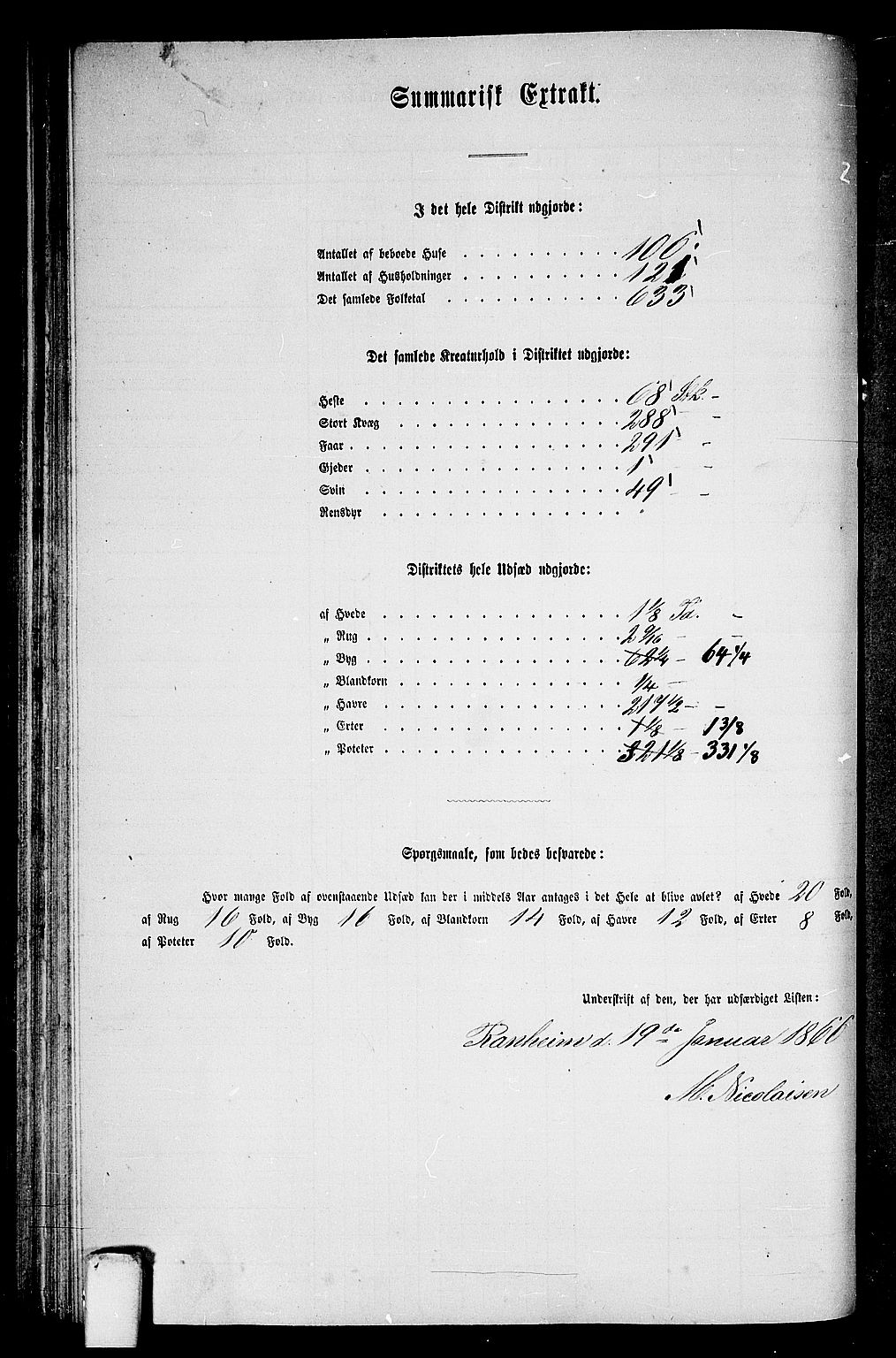 RA, 1865 census for Strinda, 1865, p. 71