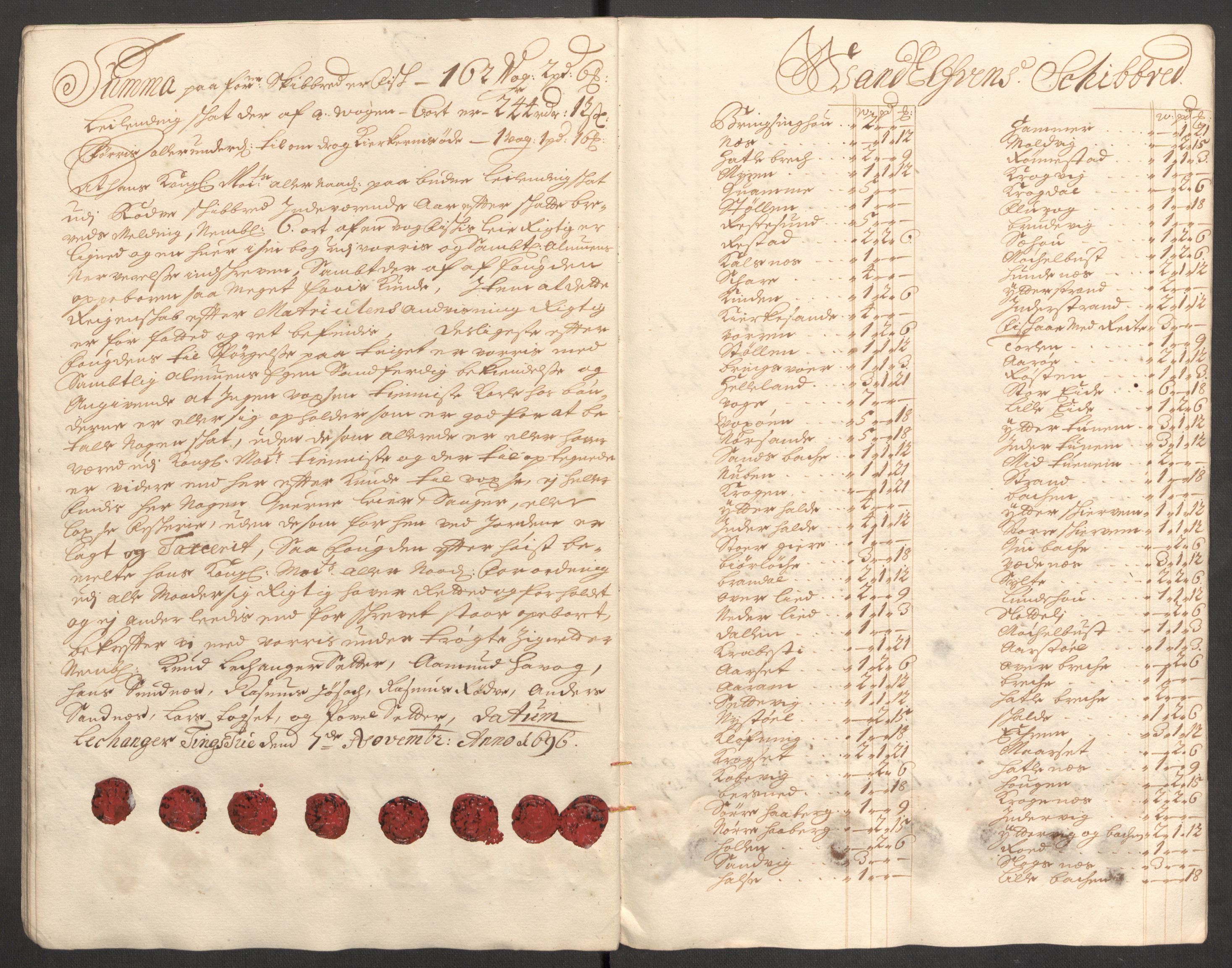 Rentekammeret inntil 1814, Reviderte regnskaper, Fogderegnskap, AV/RA-EA-4092/R54/L3556: Fogderegnskap Sunnmøre, 1696-1698, p. 26